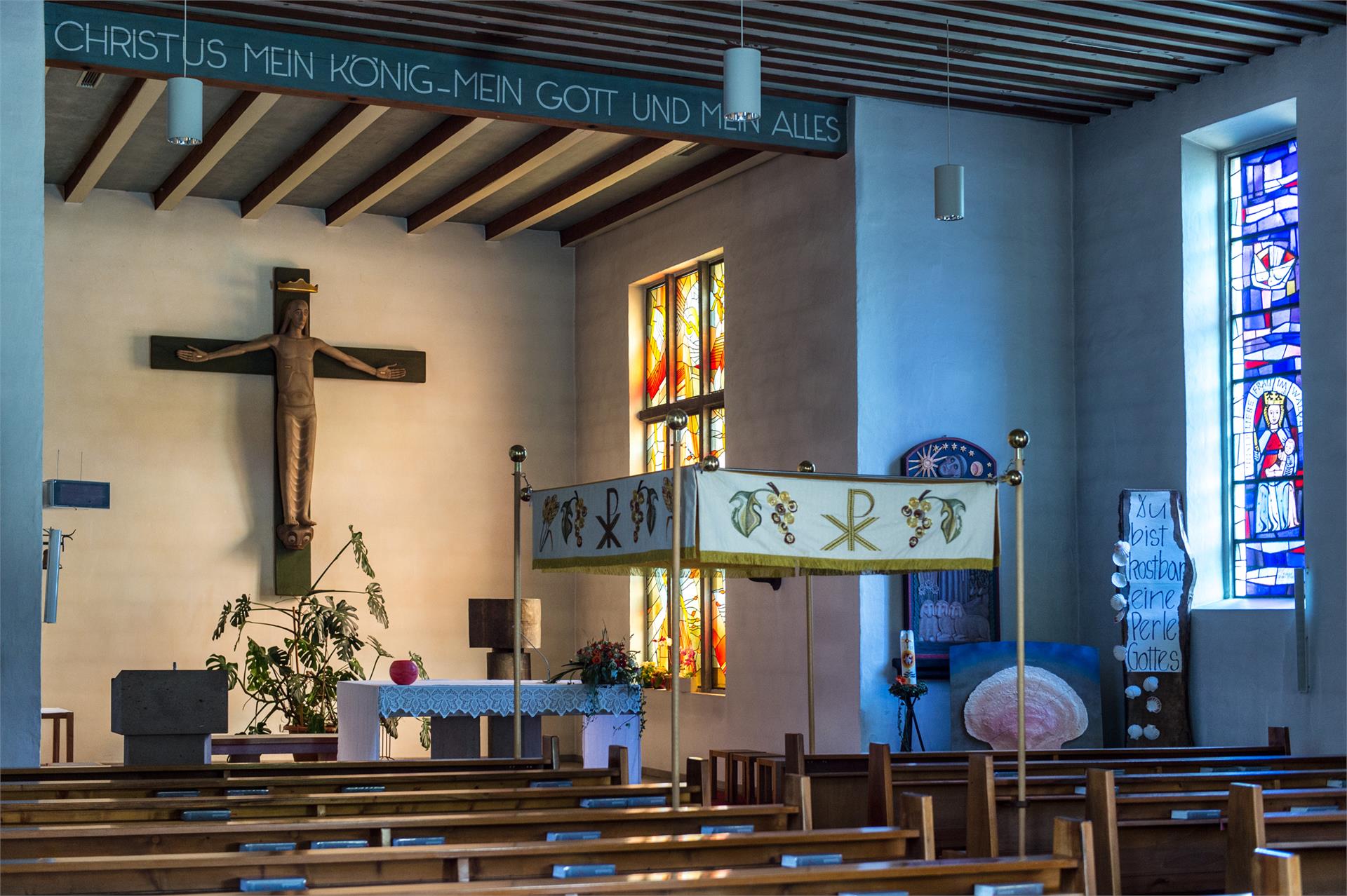 La chiesa di Christo Re di Rablà Parcines 4 suedtirol.info