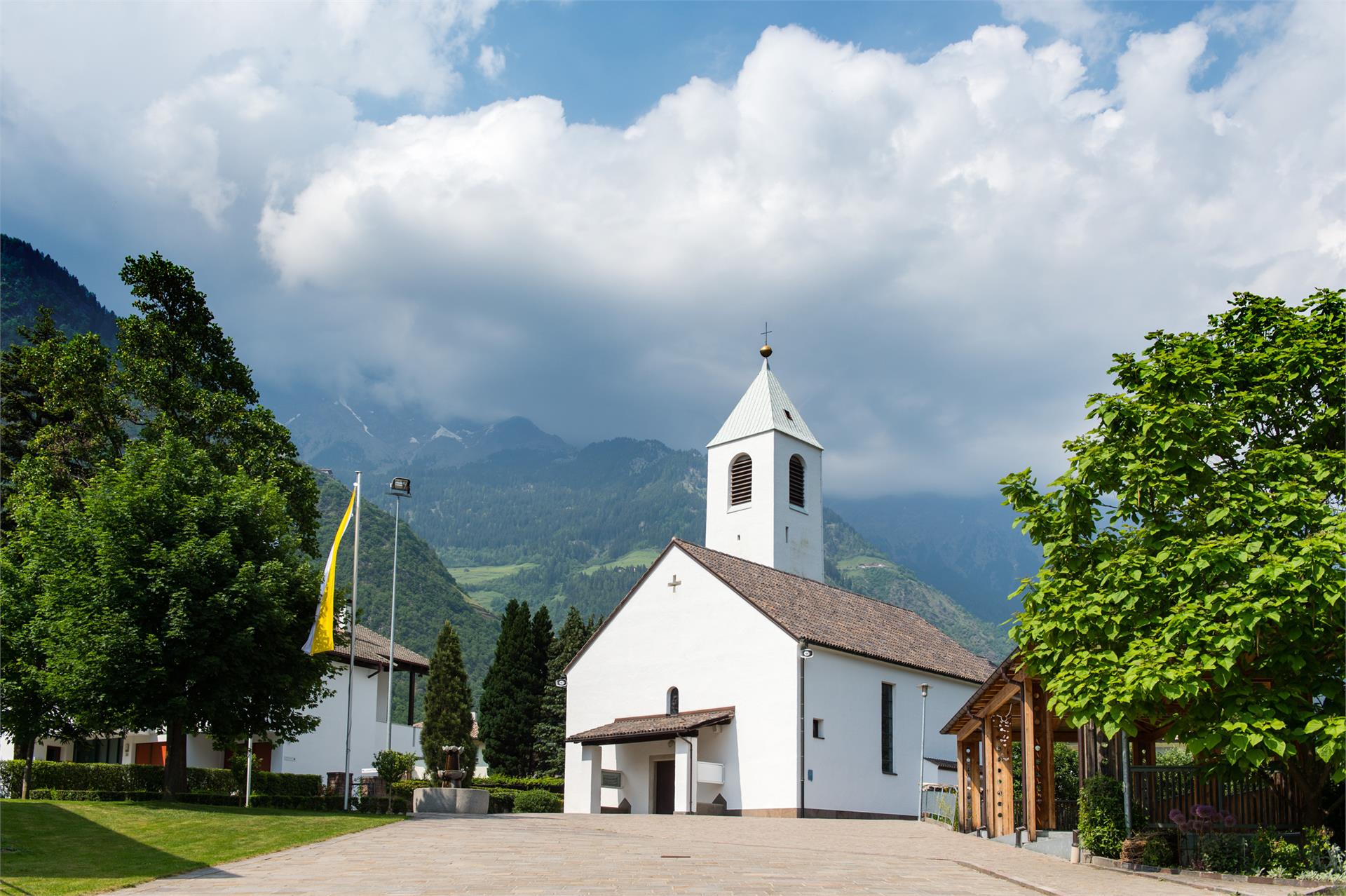 La chiesa di Christo Re di Rablà Parcines 1 suedtirol.info