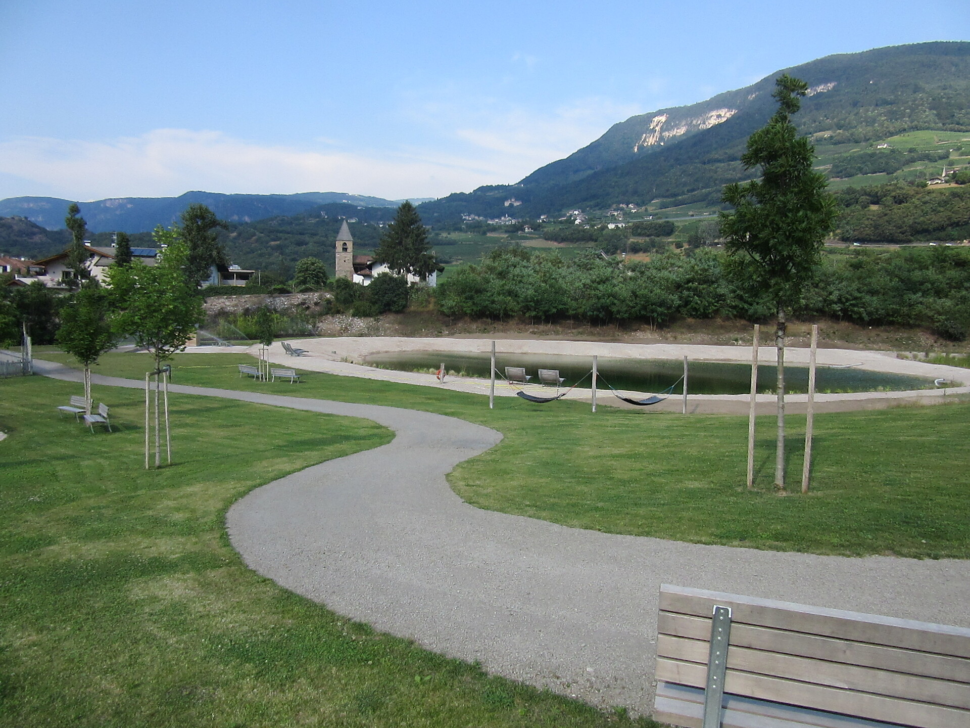 The local recreation area „The sleeping giant”