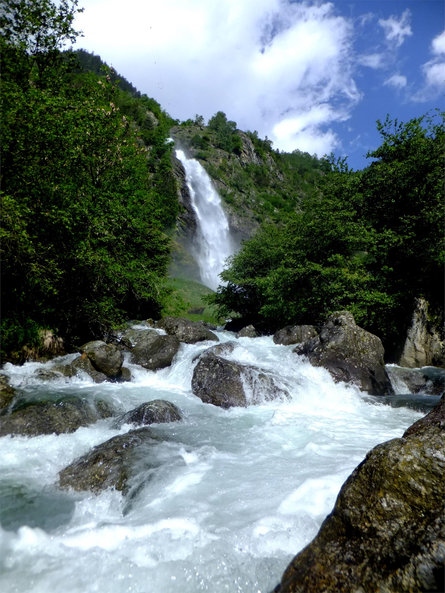 Patrimonio naturale Cascata di Parcines  7 suedtirol.info