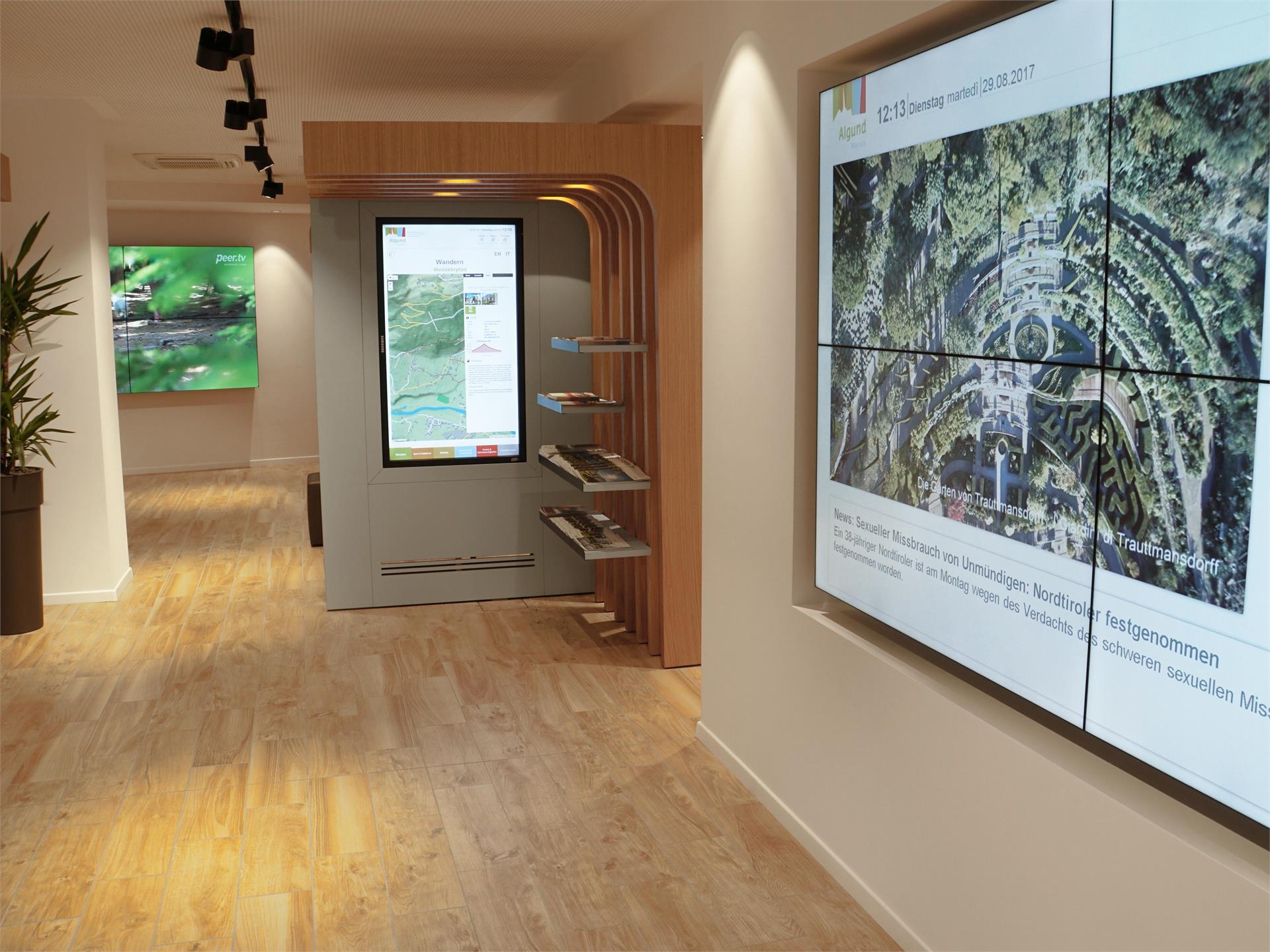 nuovo centro informazioni dell'ufficio turistico di Lagundo Lagundo 4 suedtirol.info