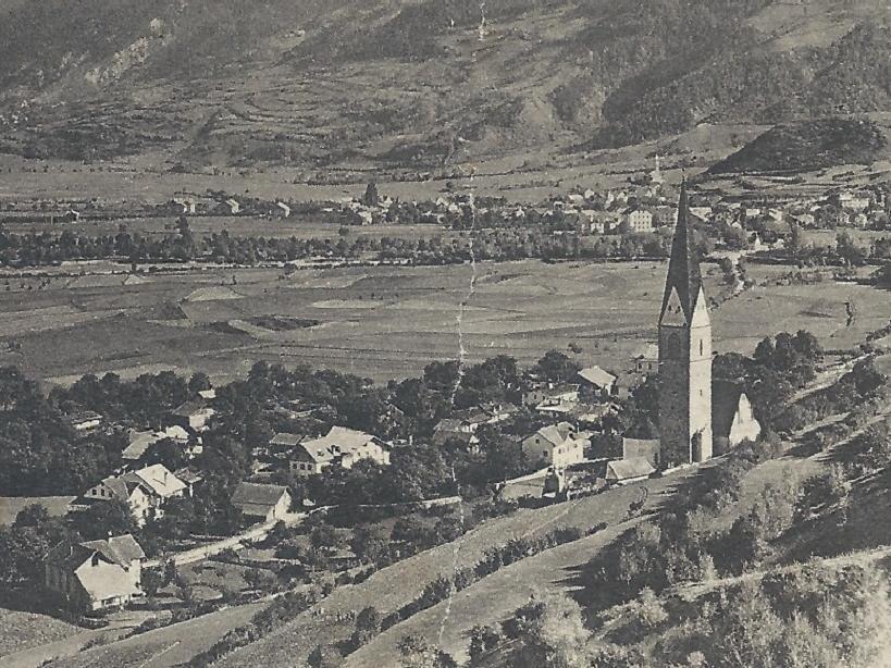 18 Agums mit seiner Kirche St. Georg Prato allo Stelvio 1 suedtirol.info