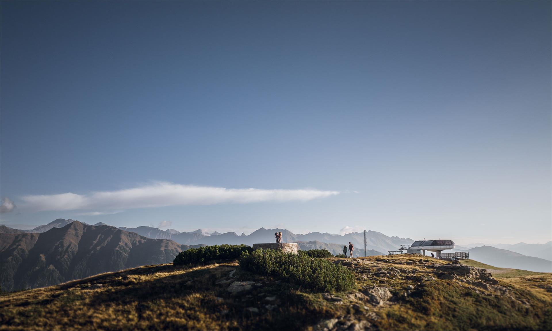 Piattaforma panoramica 360° Enzianjoch Racines 3 suedtirol.info