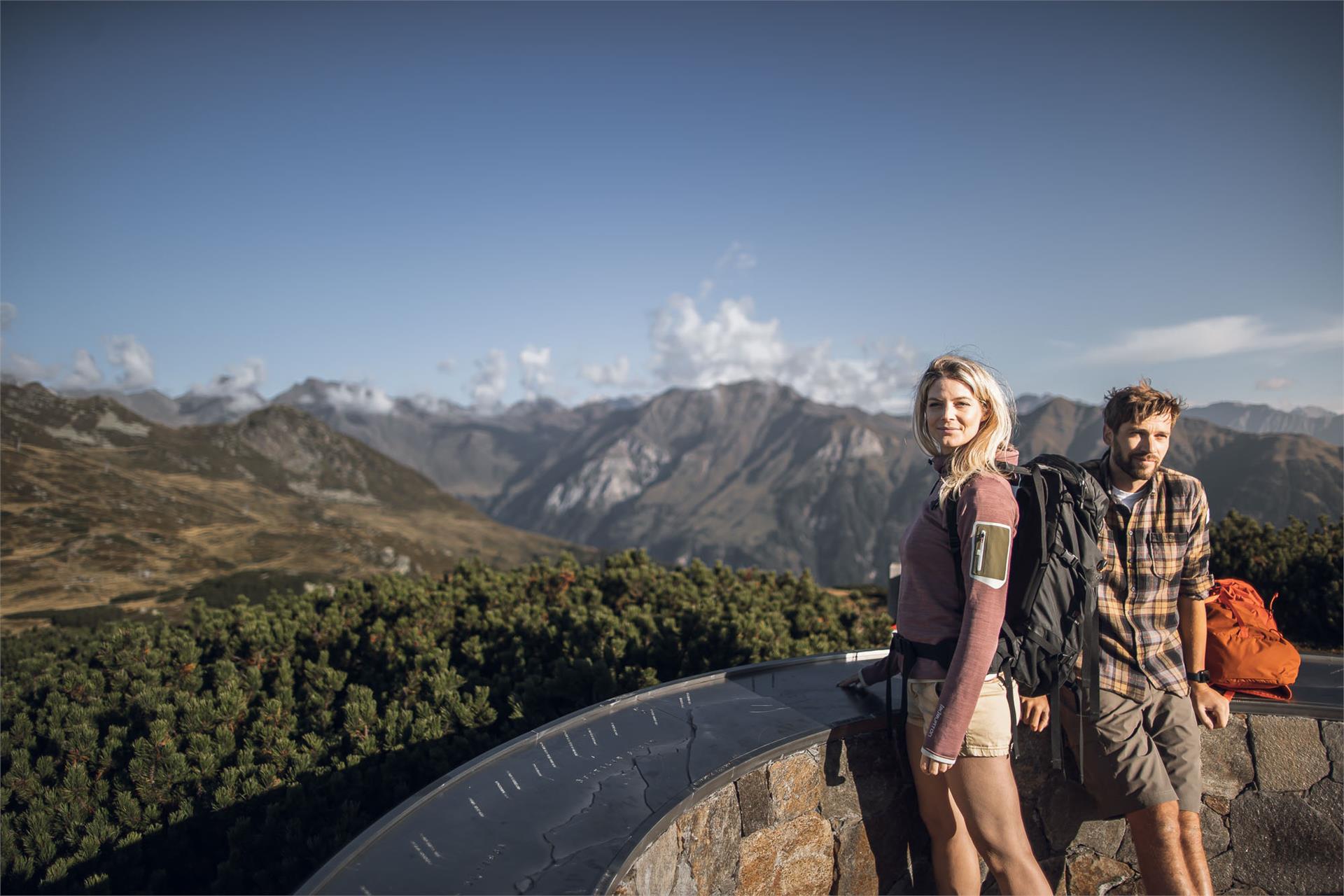 Piattaforma panoramica 360° Enzianjoch Racines 2 suedtirol.info
