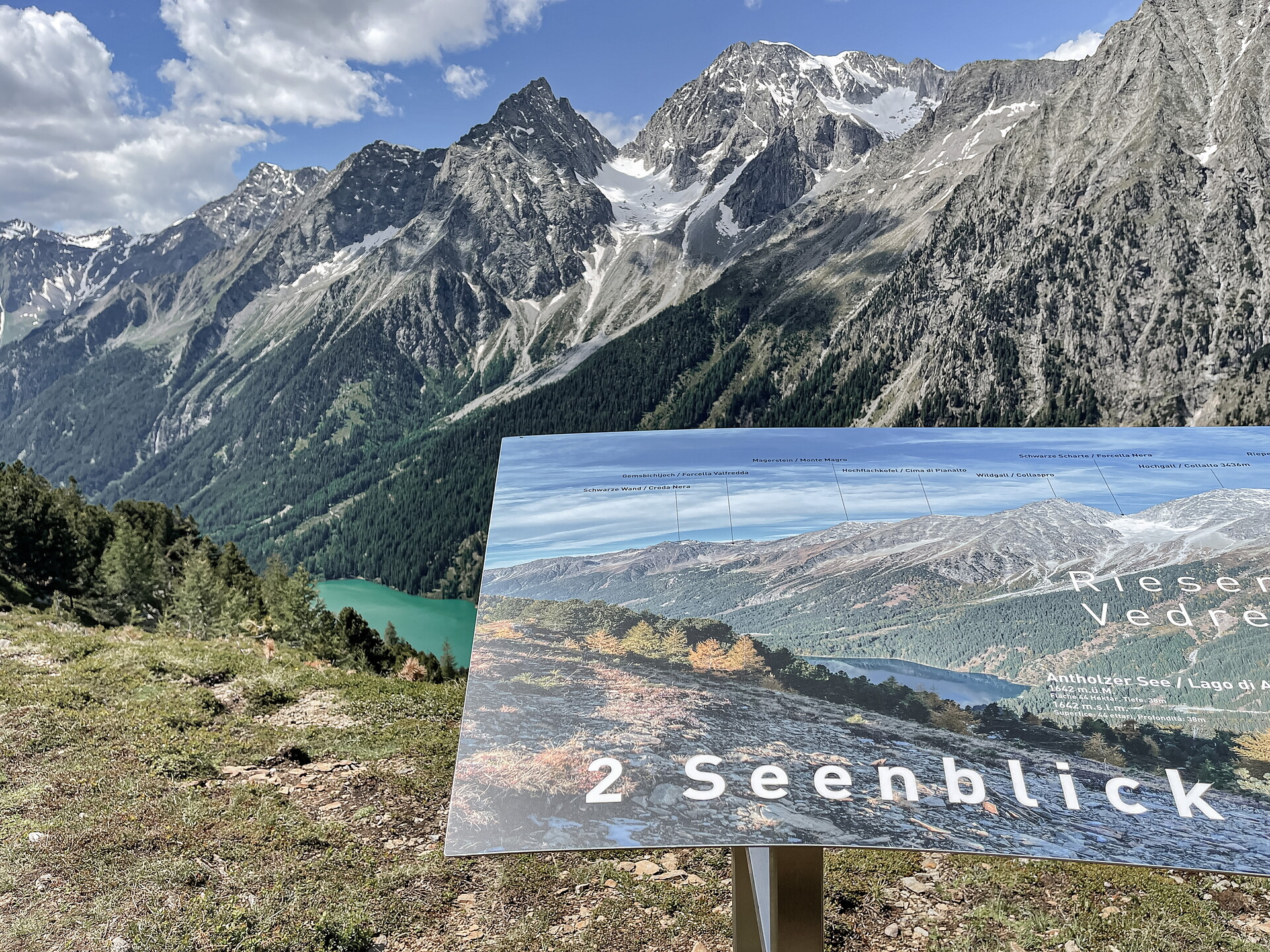 2-Seen-Blick - Dolomitenregion Kronplatz - #3 - suedtirol.info