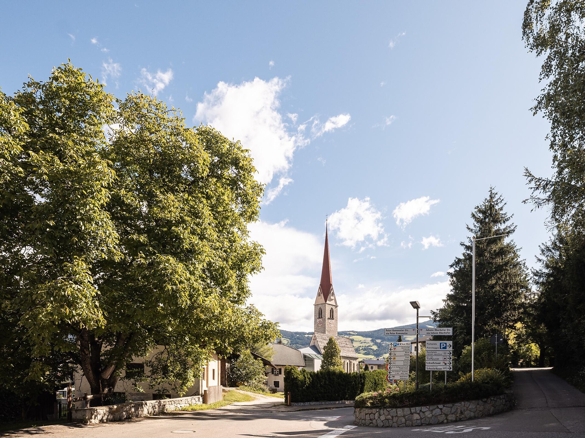 Parish church of St. Margaretha in Schabs