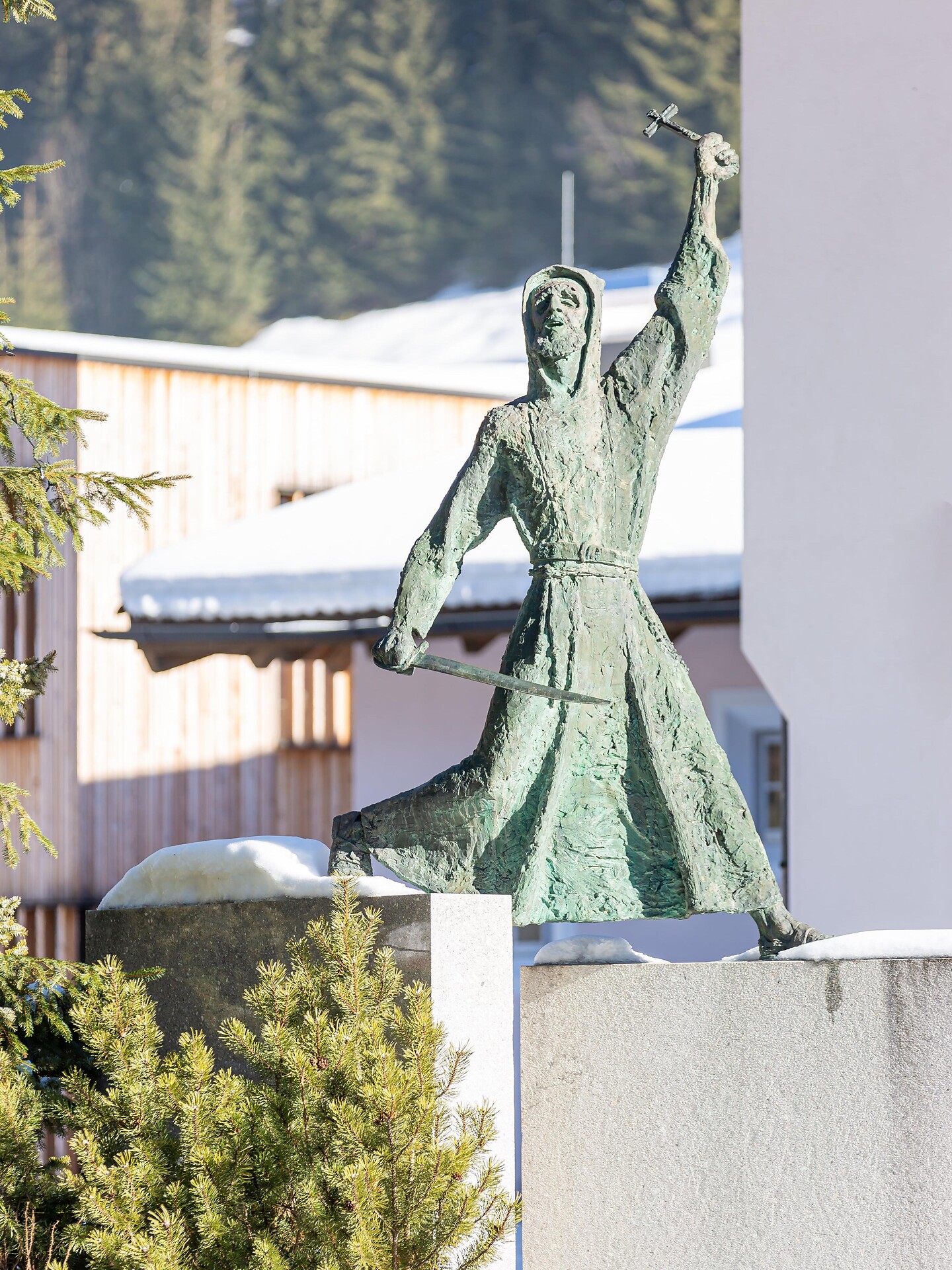Monument dedicated to Pater Joachim Haspinger Gsies/Valle di Casies 1 suedtirol.info