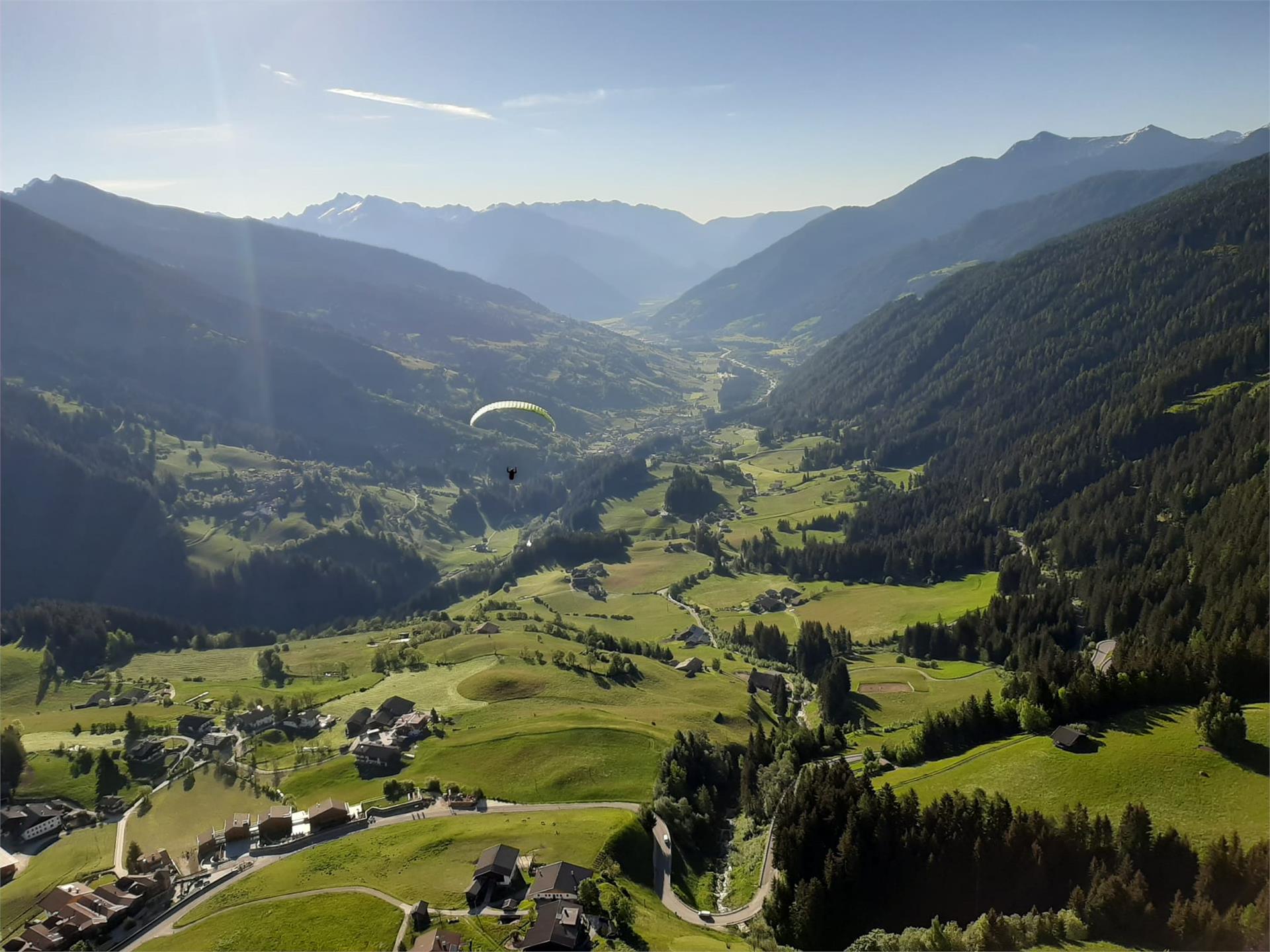 Voli tandem con il parapendio Racines 2 suedtirol.info