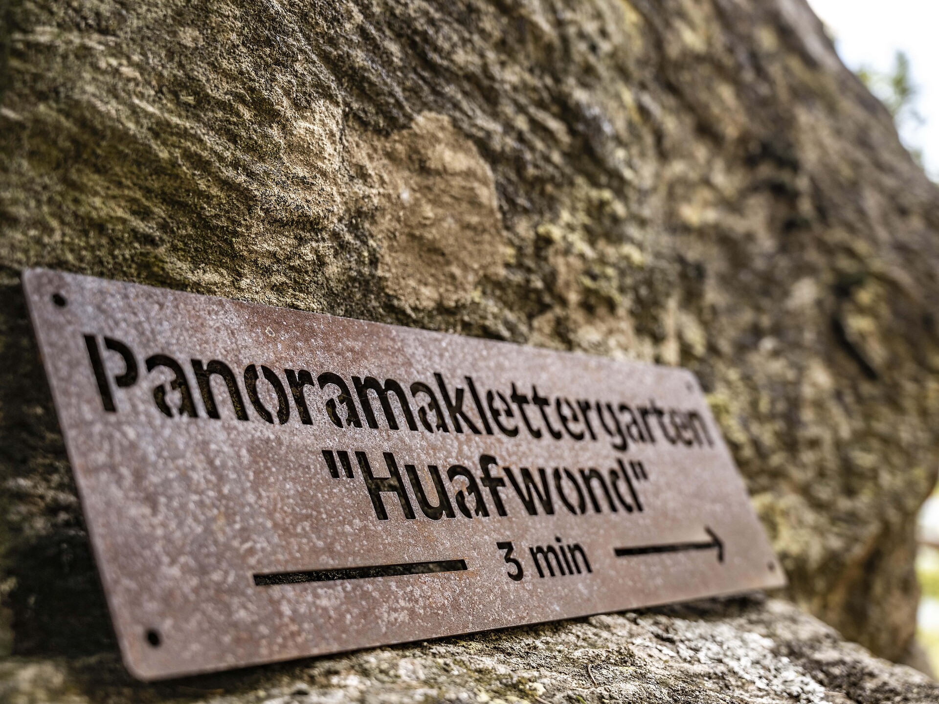 Panorama Klettergarten "Huafwond"