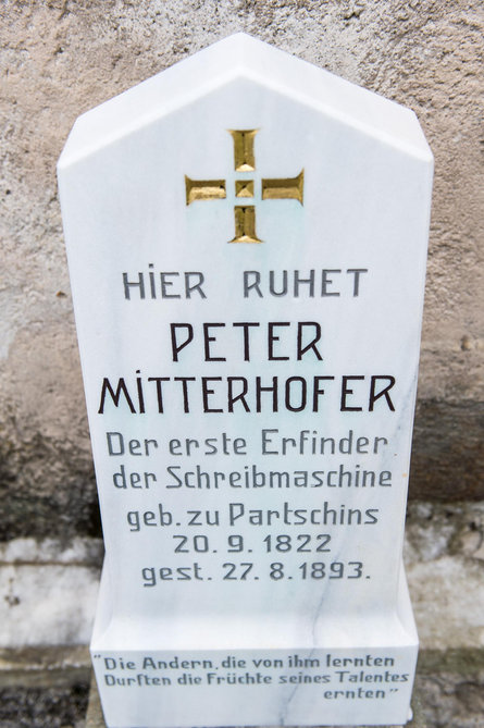 Peter Mitterhofer casa e tomba di pietra  8 suedtirol.info