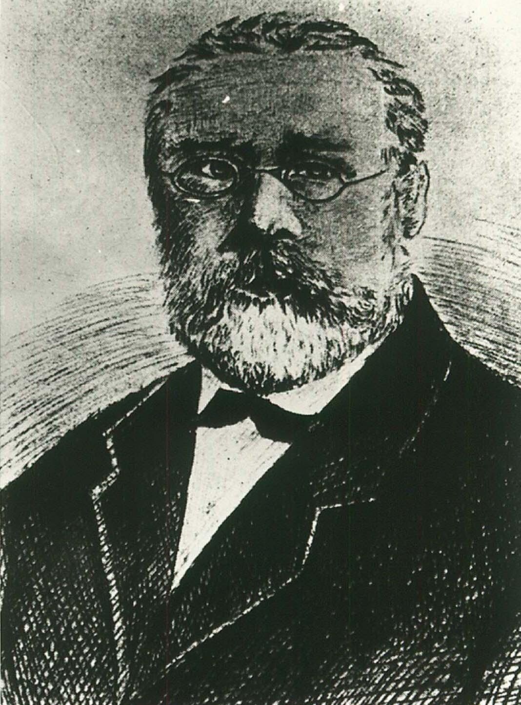 Peter Mitterhofer, the inventor of the typewriter, Partschins/Parcines