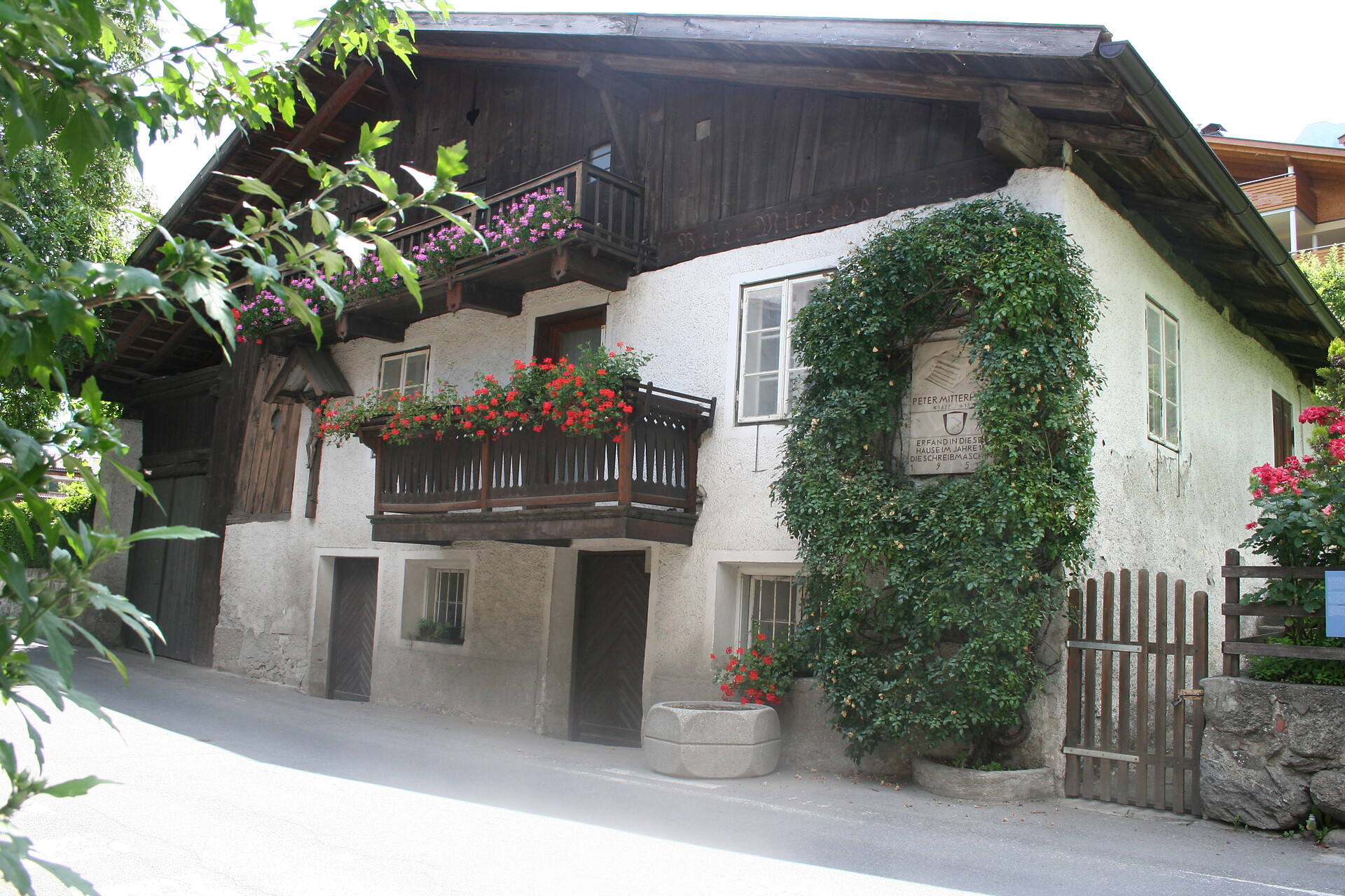 Peter Mitterhofer house