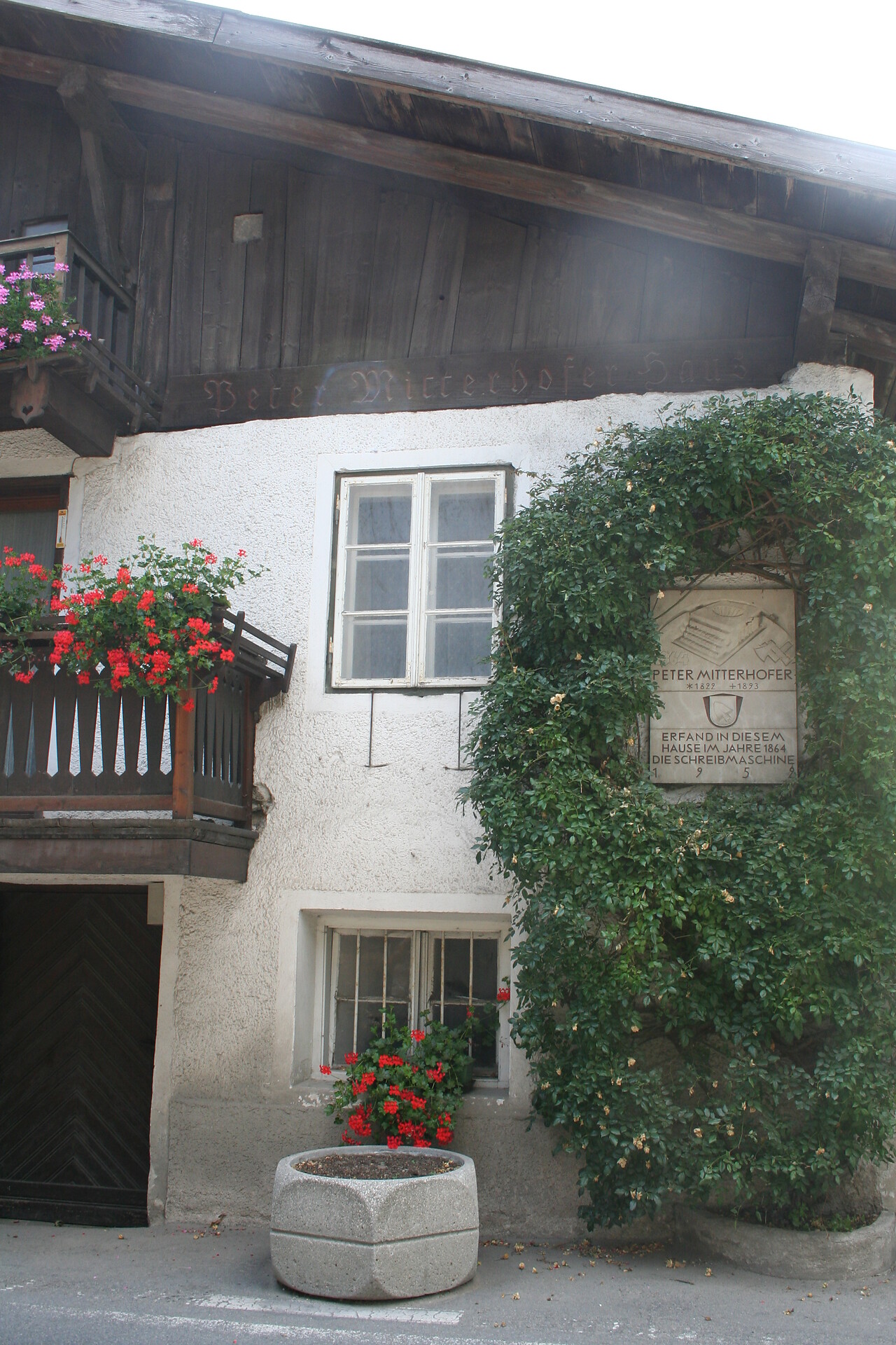 Peter Mitterhofer house