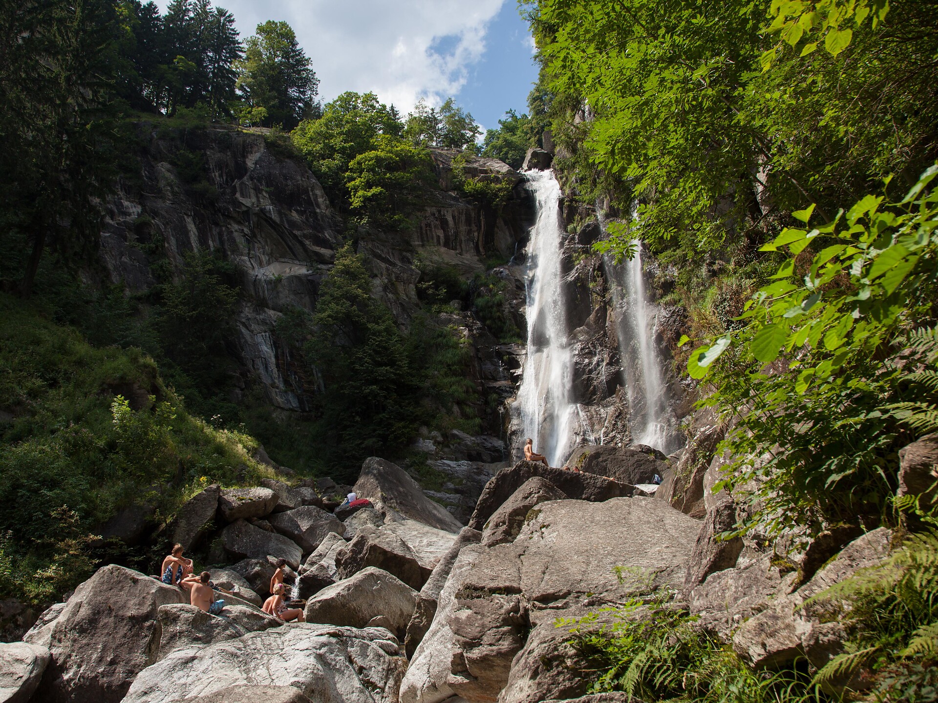 Passeirer Wasserfall in St. Martin