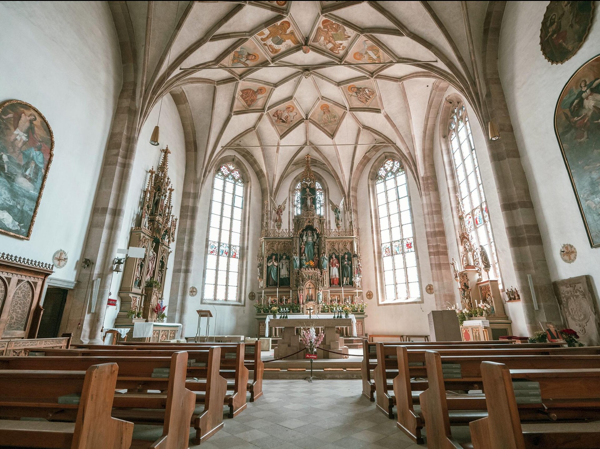 Parish Church of Mary Assumption (Maria Himmelfahrt) in Tisens/Tesimo