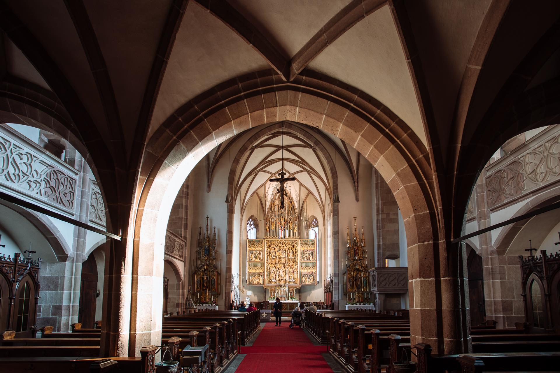 Parish church Maria Himmelfahrt and the Schnatterpeck altar Lana 7 suedtirol.info