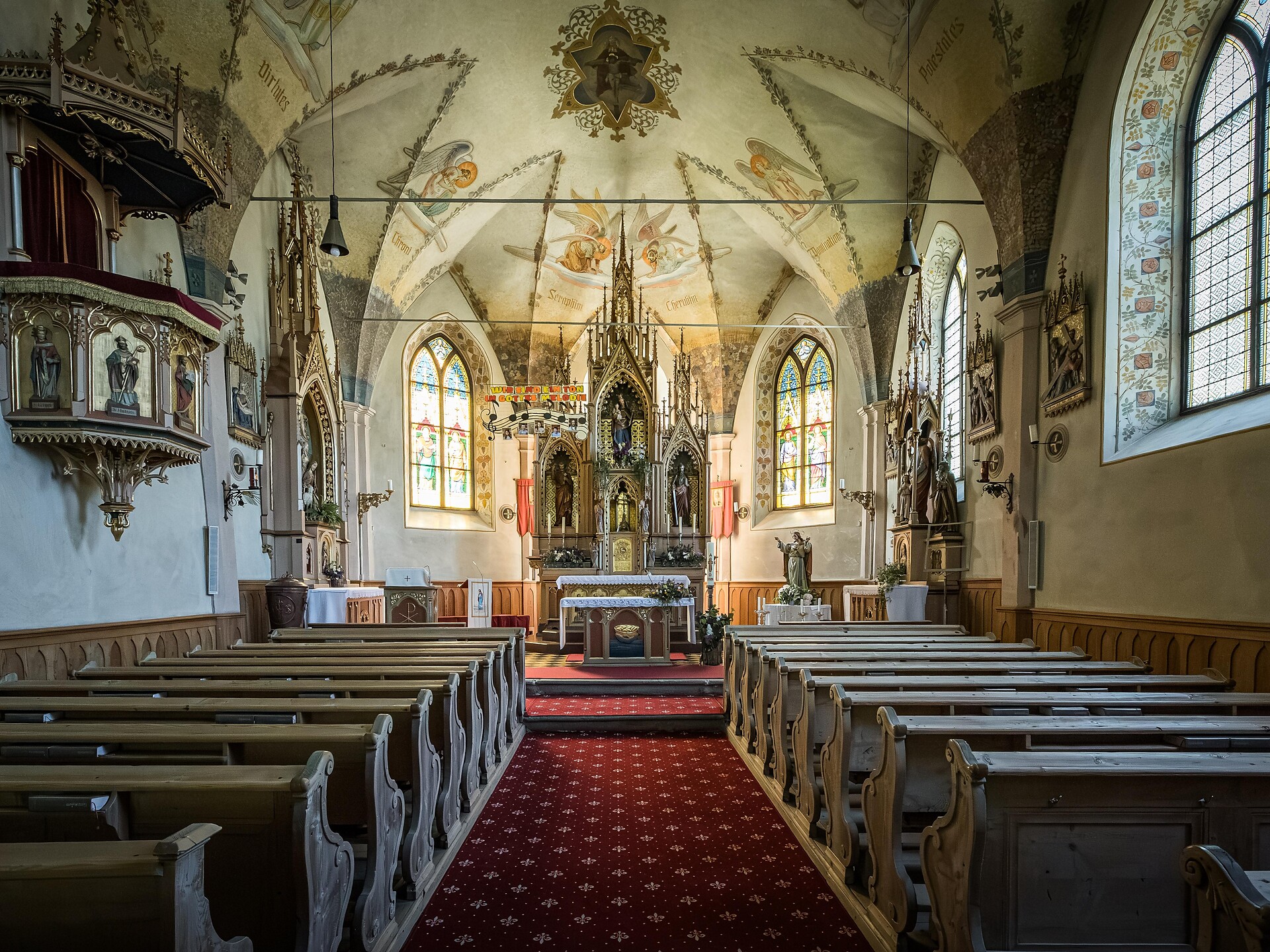 Chiesa parrocchiale S. Pietro Apostolo a San Pietro - Valle Aurina - #1 - suedtirol.info