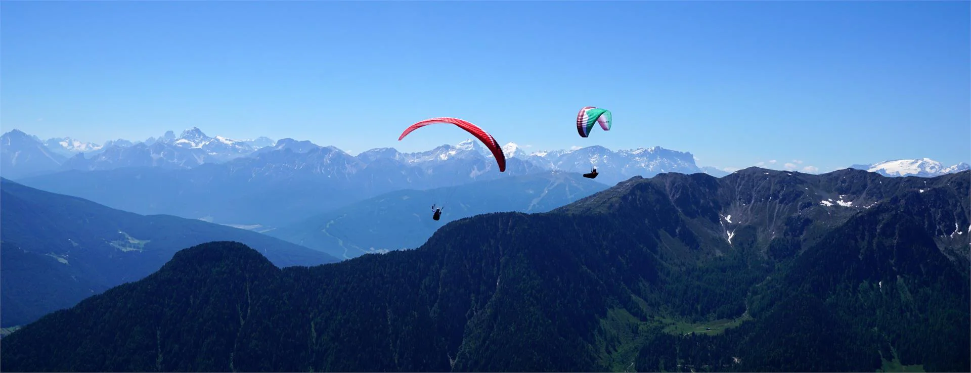 Parapendio allo Speikboden Selva dei Molini 11 suedtirol.info
