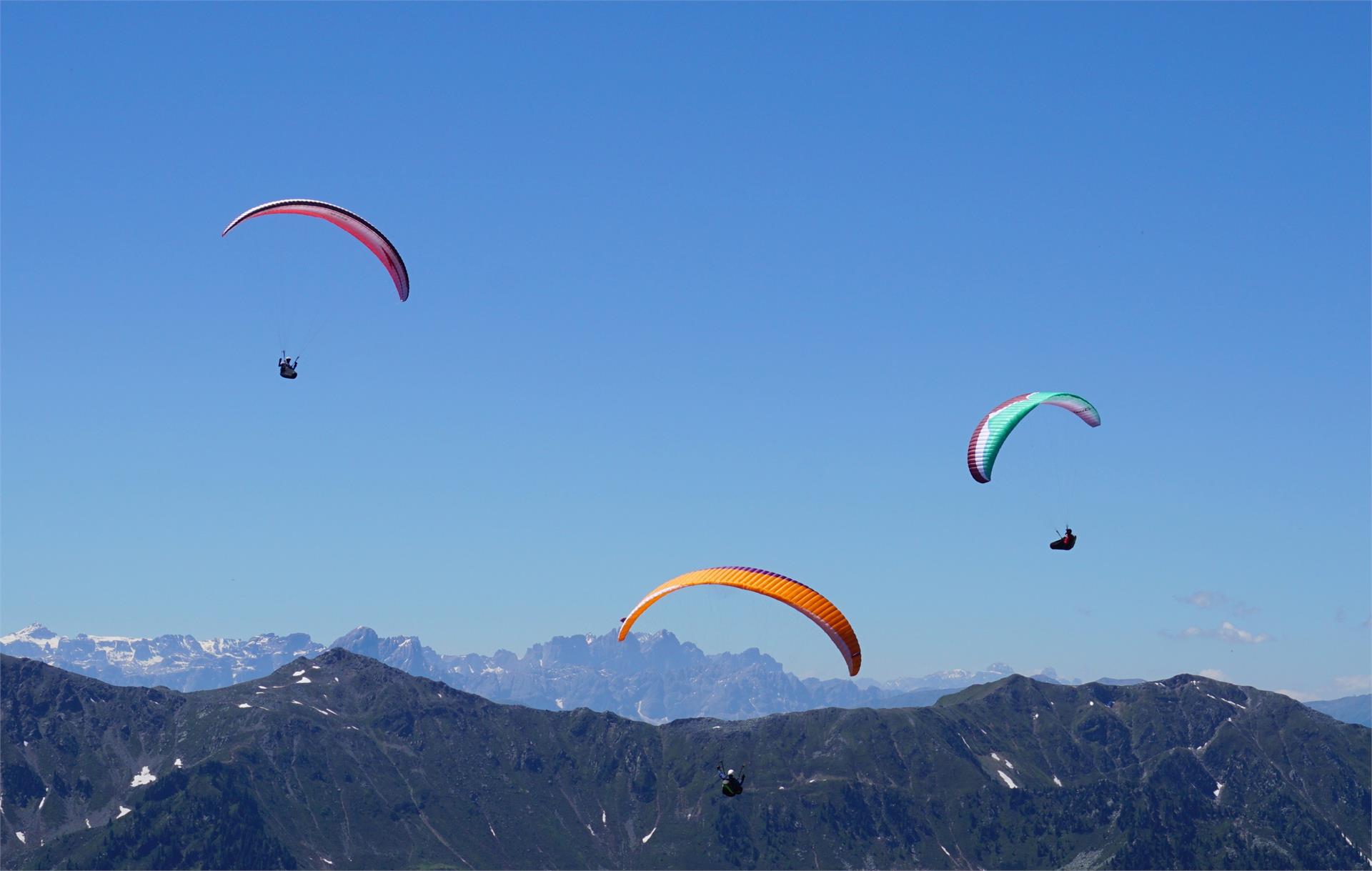 Parapendio allo Speikboden Selva dei Molini 5 suedtirol.info