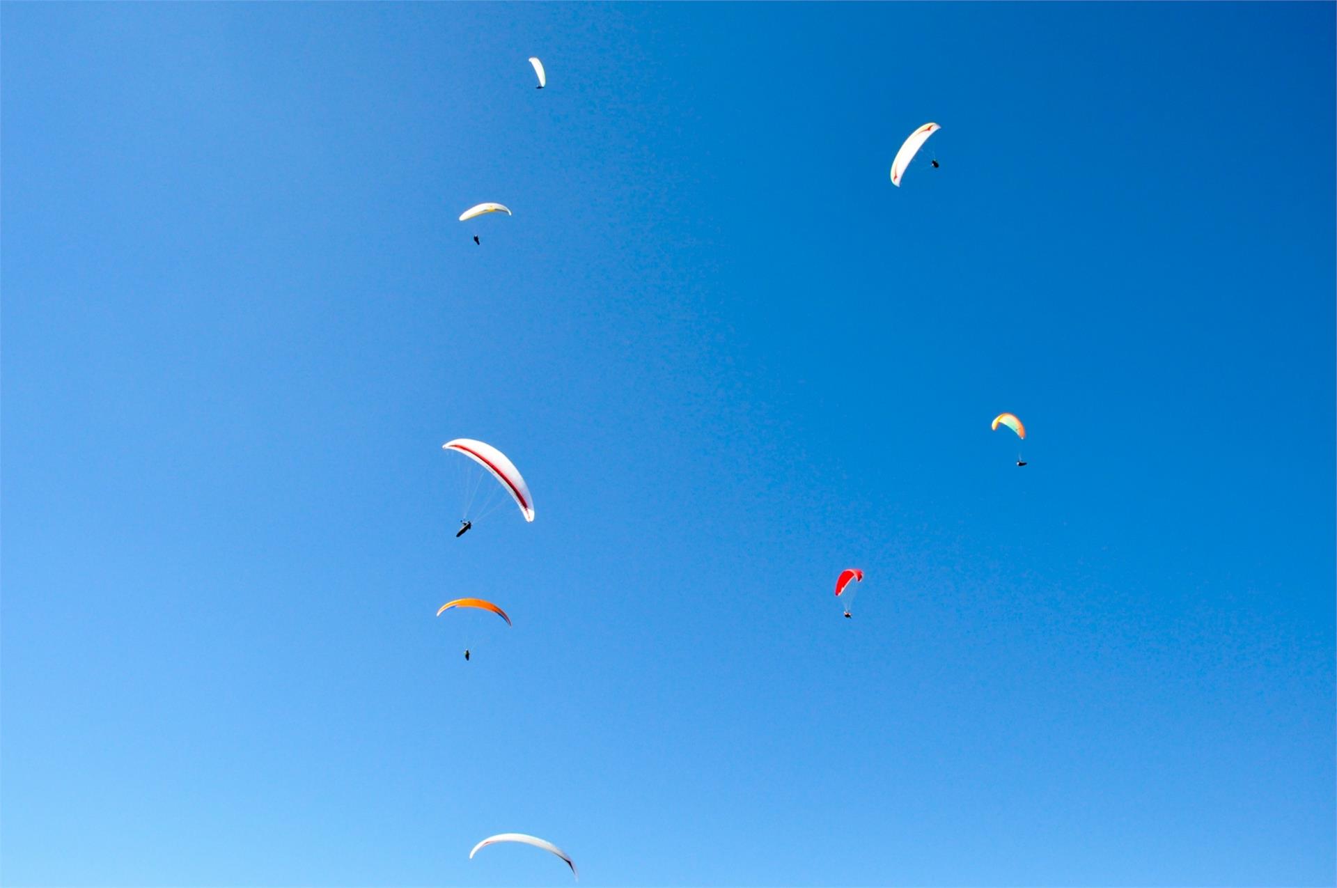 Parapendio allo Speikboden Selva dei Molini 9 suedtirol.info