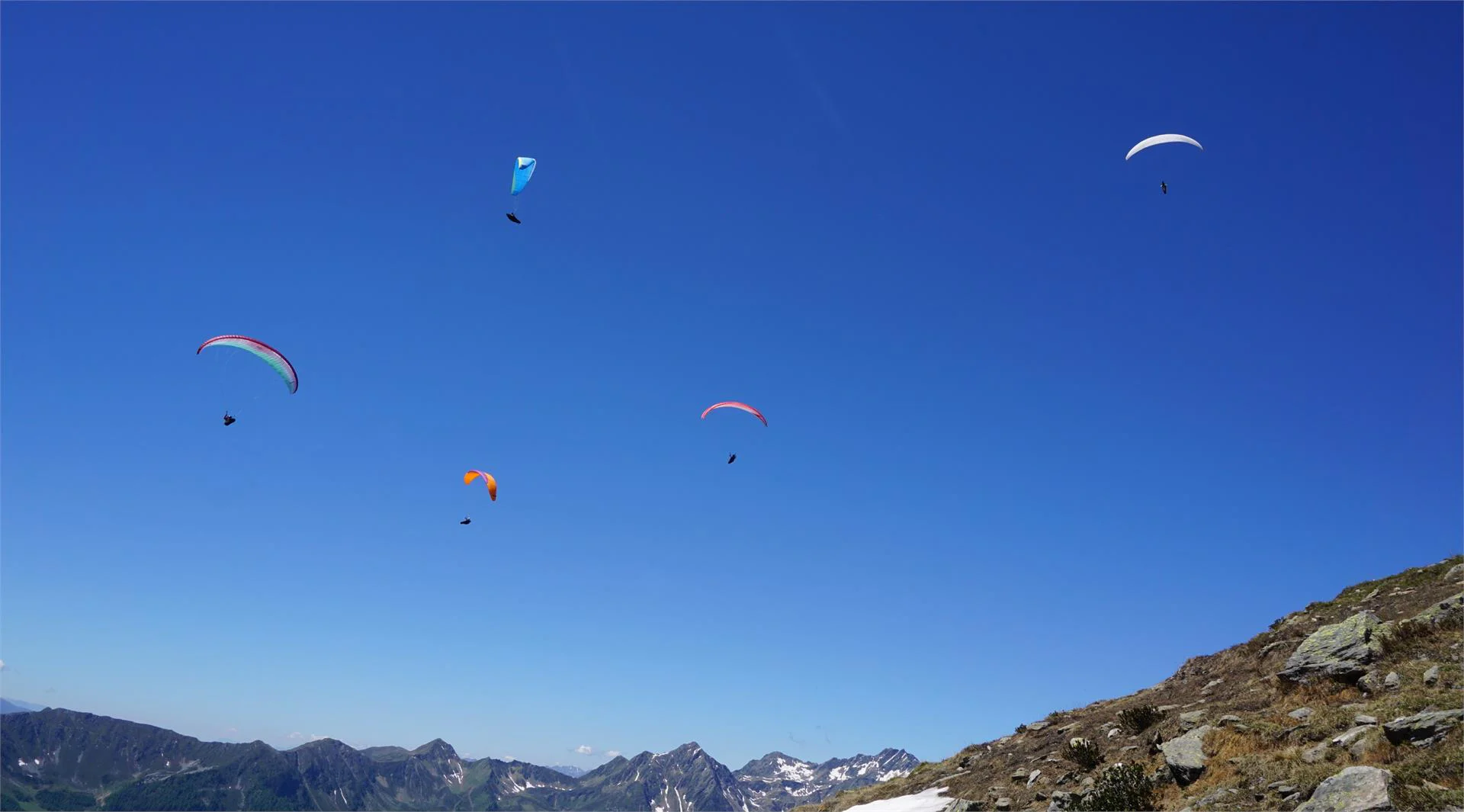 Parapendio allo Speikboden Selva dei Molini 12 suedtirol.info