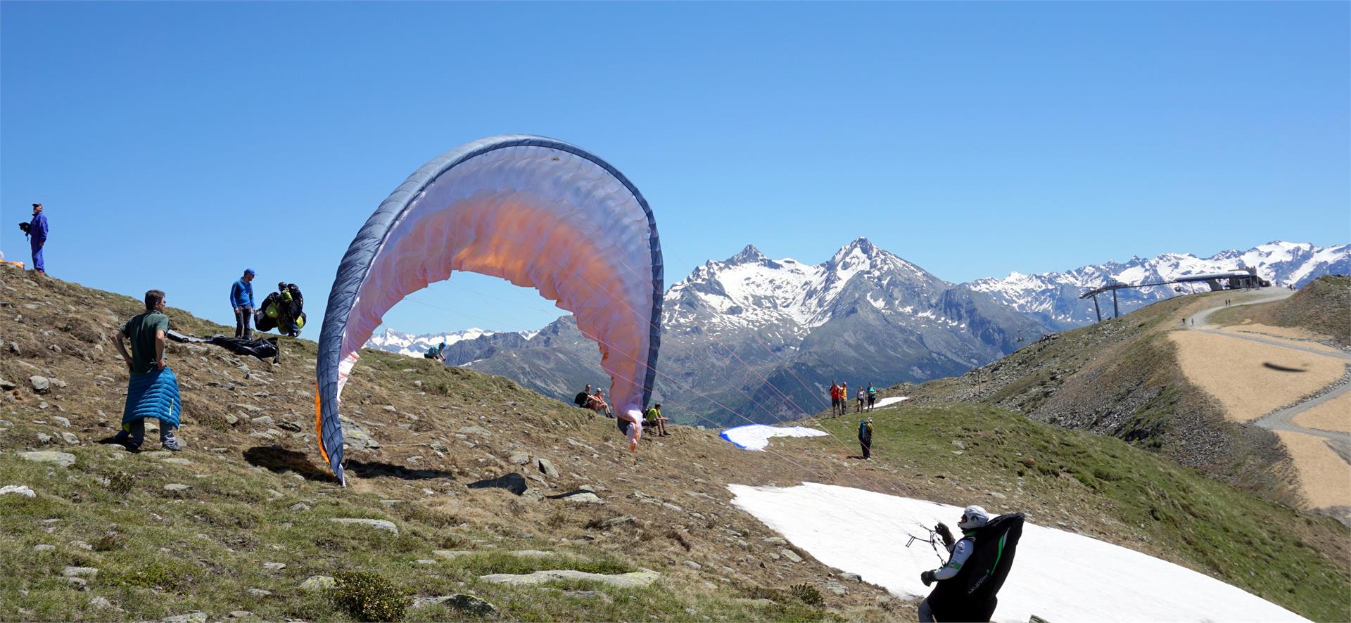 Parapendio allo Speikboden Selva dei Molini 7 suedtirol.info