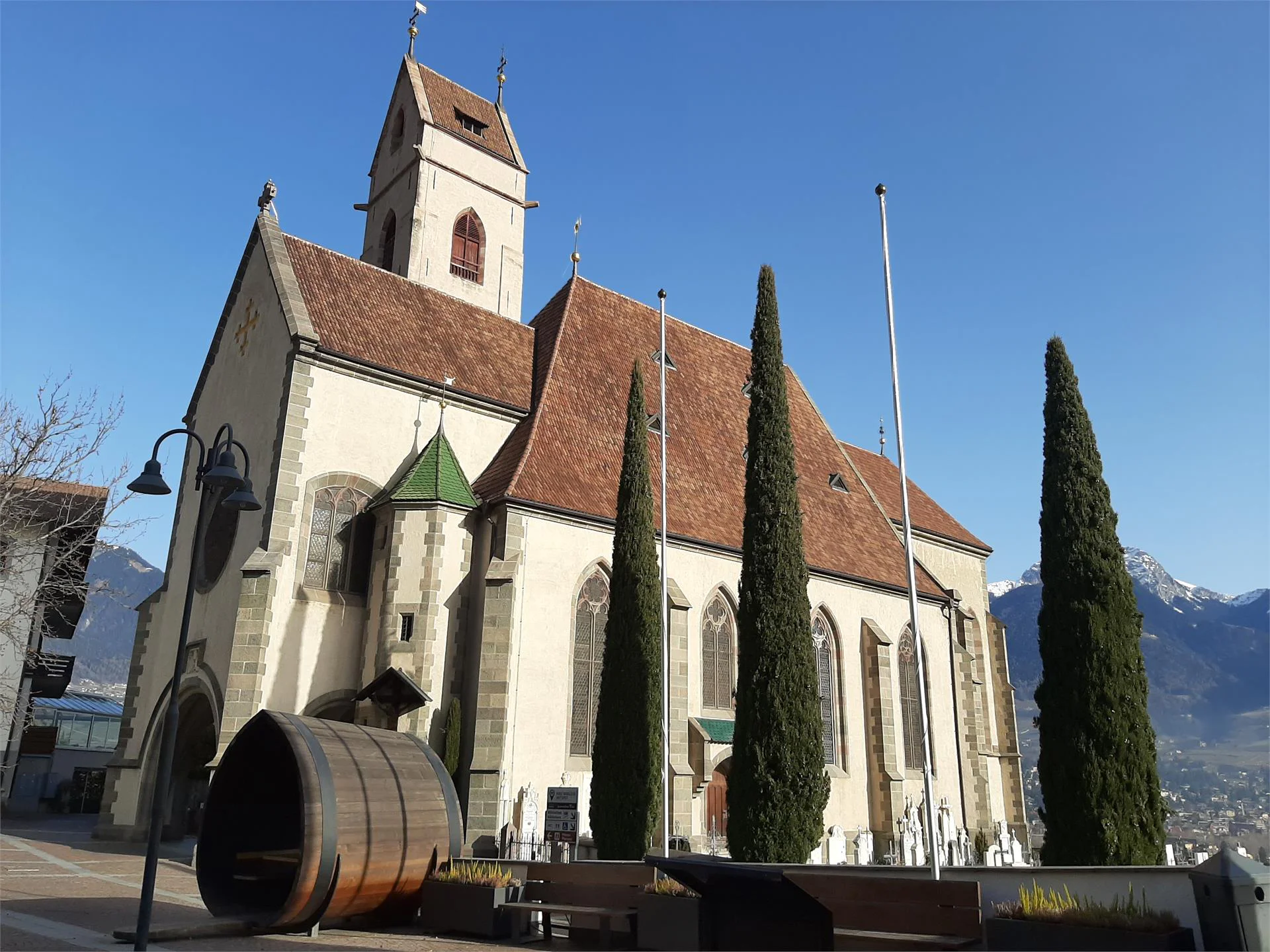 Chiesa parrocchiale di Santa Maria Assunta Marlengo 2 suedtirol.info