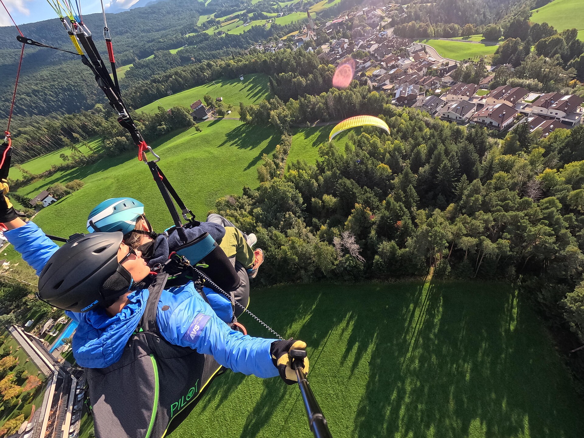 Paragleiten - Tandemfliegen Villnöss by Samuel Messner - Dolomitenregion Villnösstal - #1 - suedtirol.info