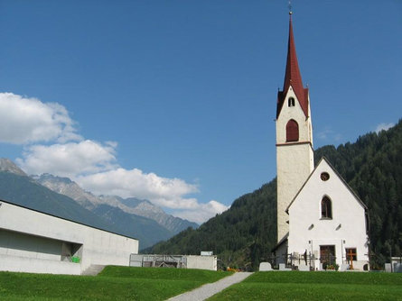 Pfarrkirche zum Heiligen Sebastian in Luttach Ahrntal 1 suedtirol.info