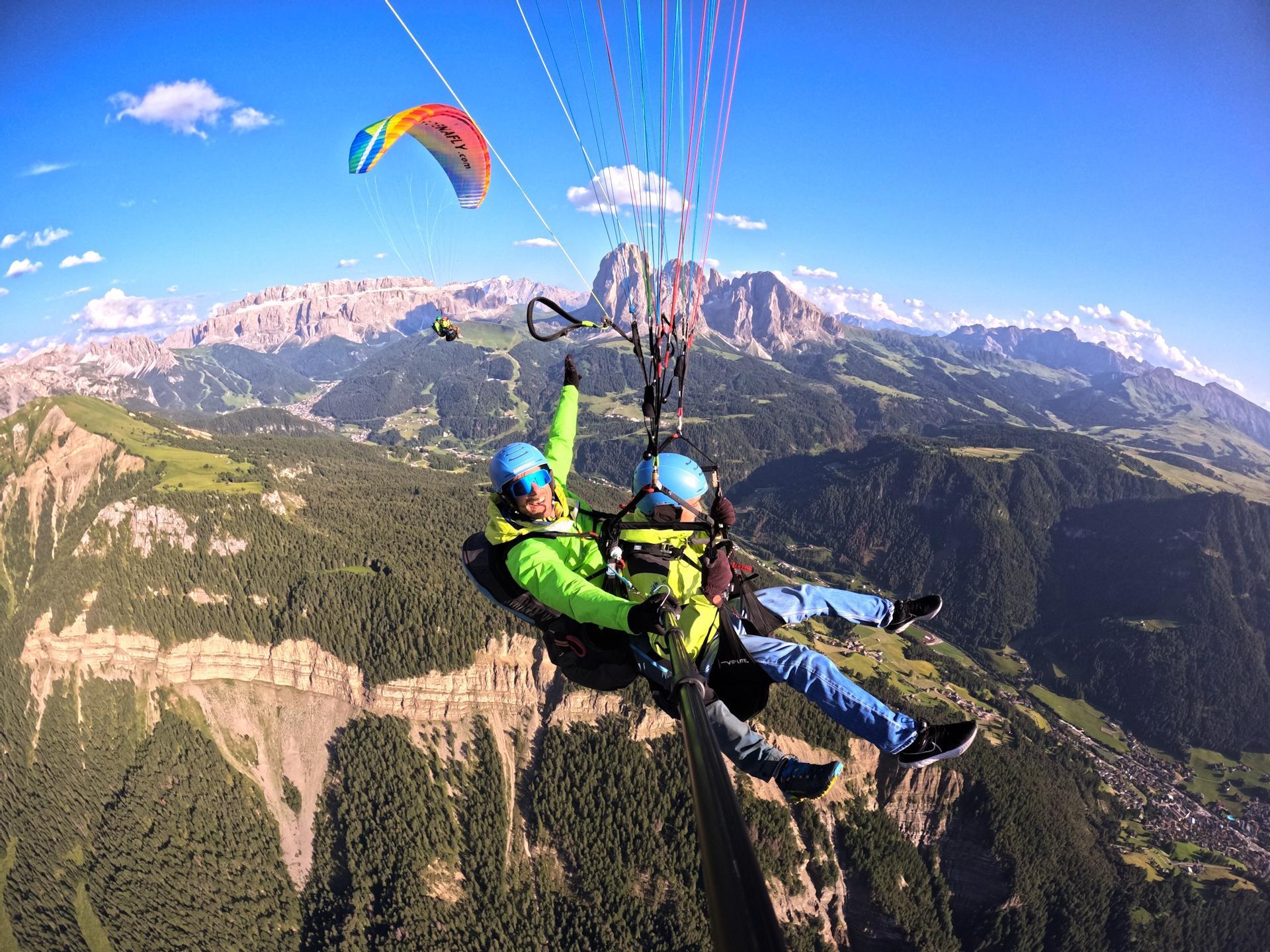 Paragliding Gardenafly Urtijëi/Ortisei 1 suedtirol.info
