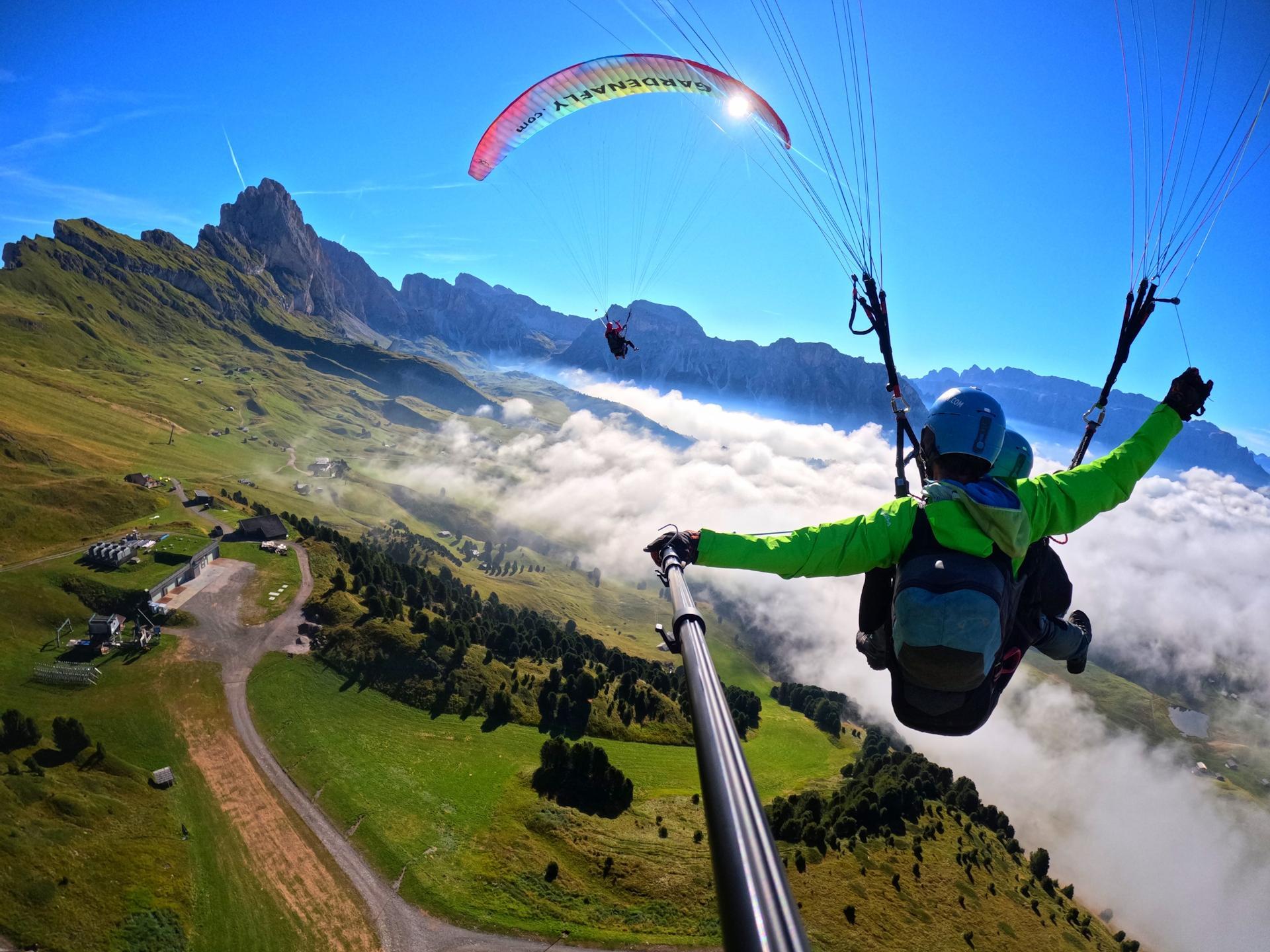 Paragliding Gardenafly Urtijëi/Ortisei 7 suedtirol.info