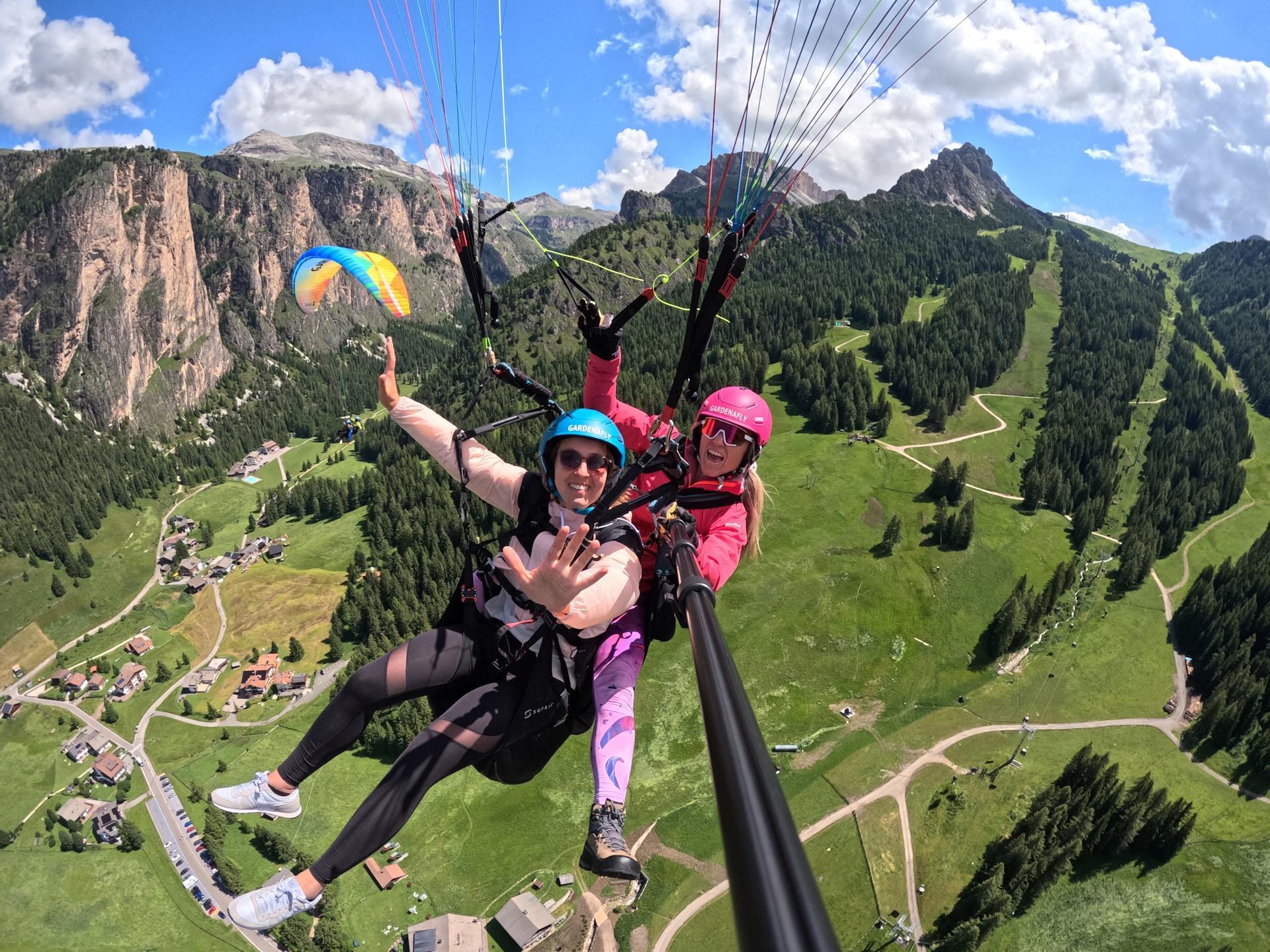 Paragliding Gardenafly Urtijëi/Ortisei 8 suedtirol.info
