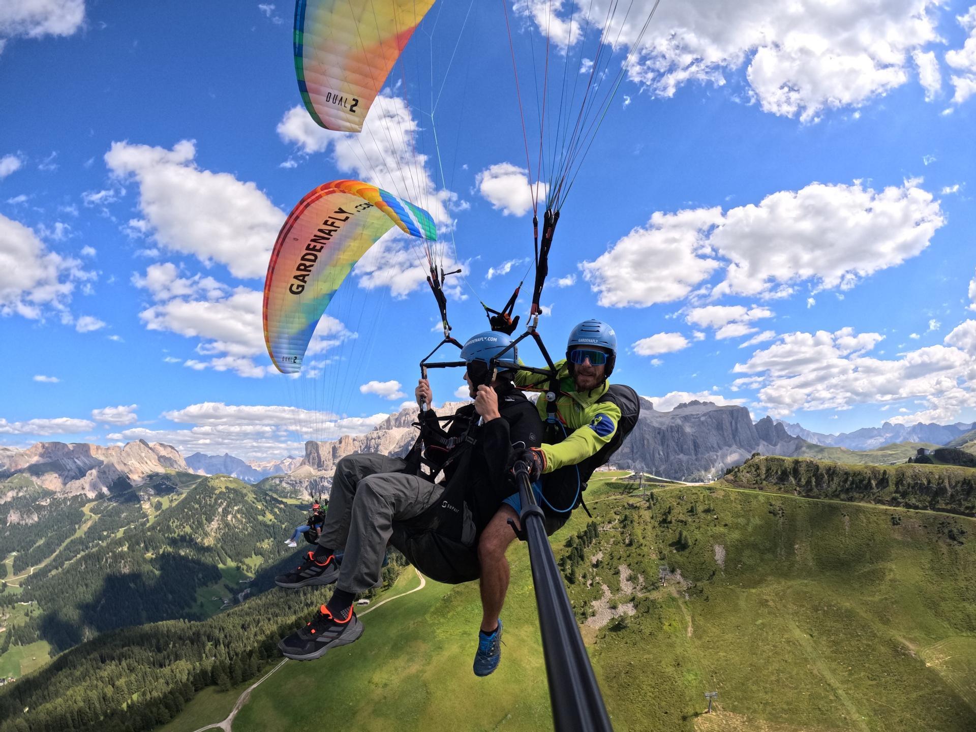 Paragliding Gardenafly Urtijëi/Ortisei 15 suedtirol.info