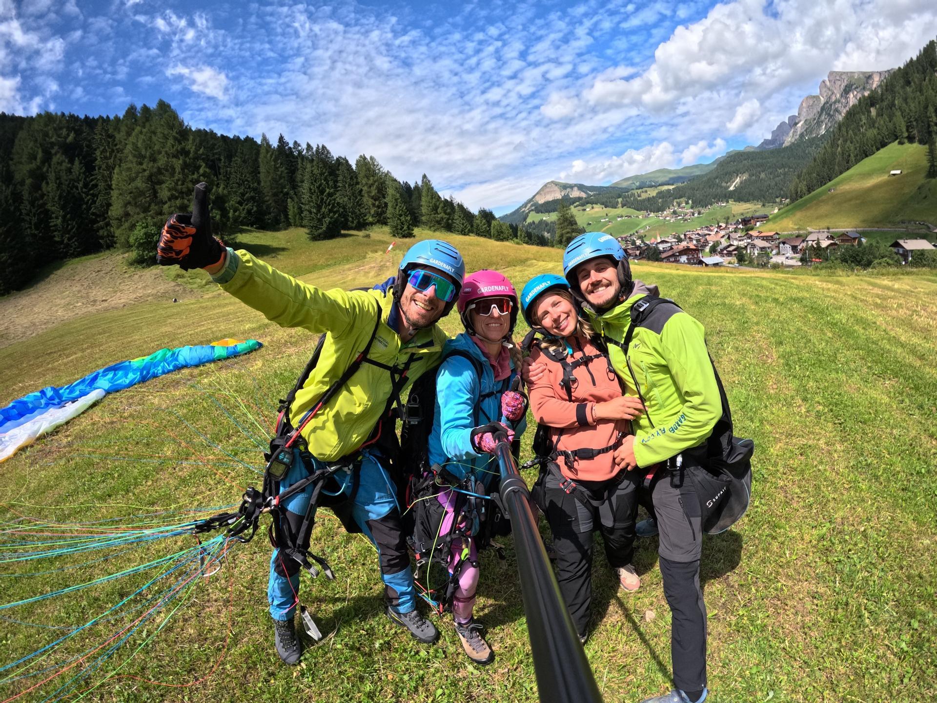 Paragliding Gardenafly Urtijëi/Ortisei 5 suedtirol.info