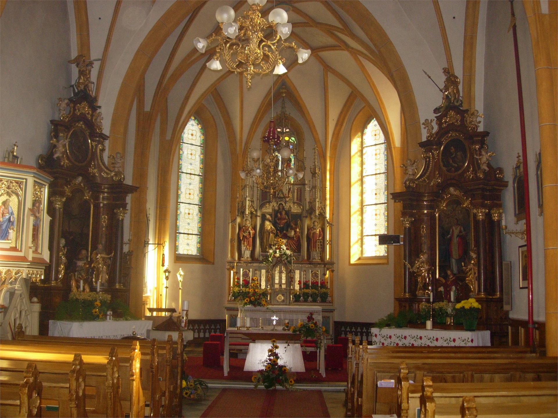 Chiesa Parrocchiale di Valle San Silvestro Dobbiaco 2 suedtirol.info