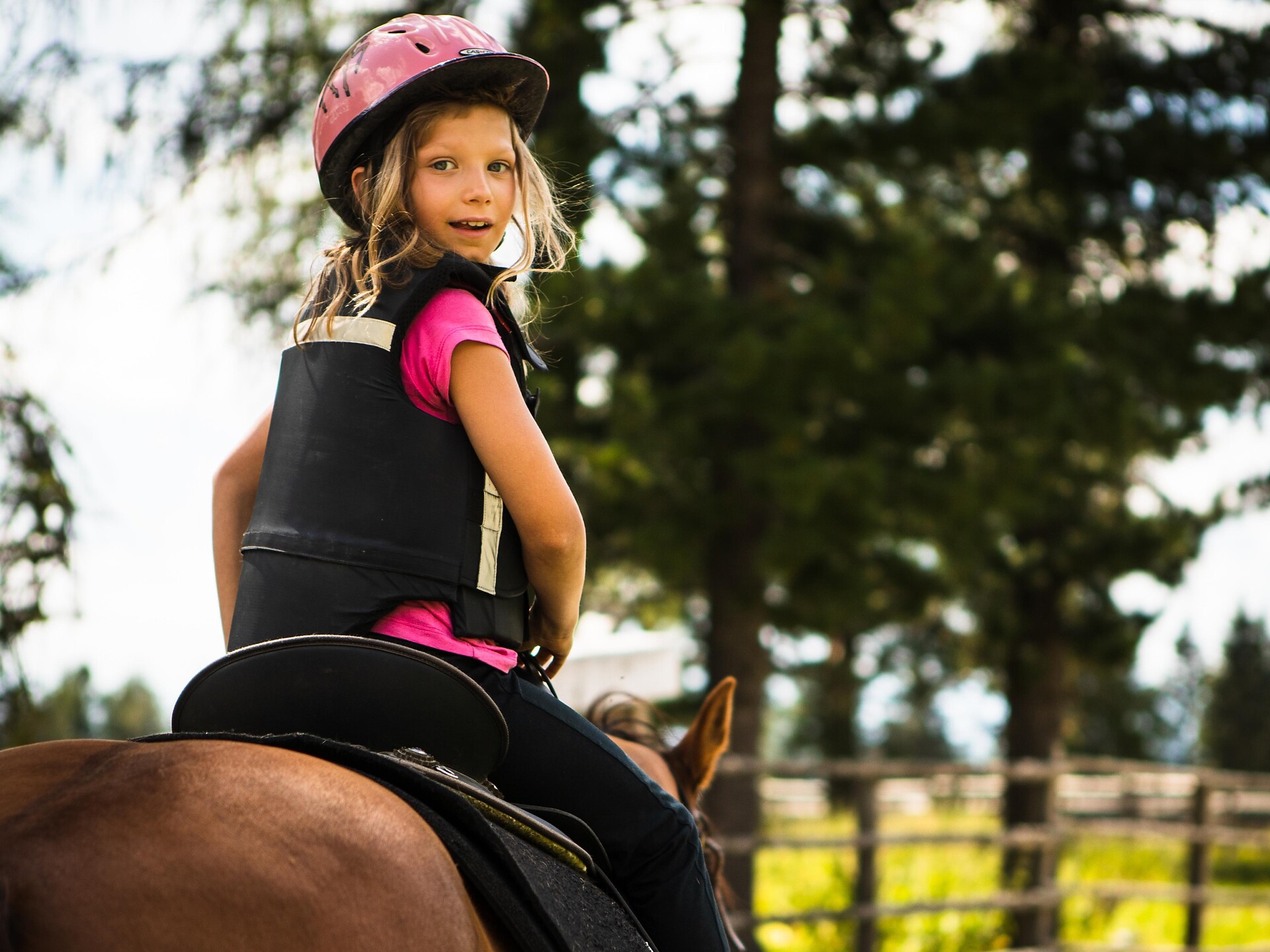 Horse riding