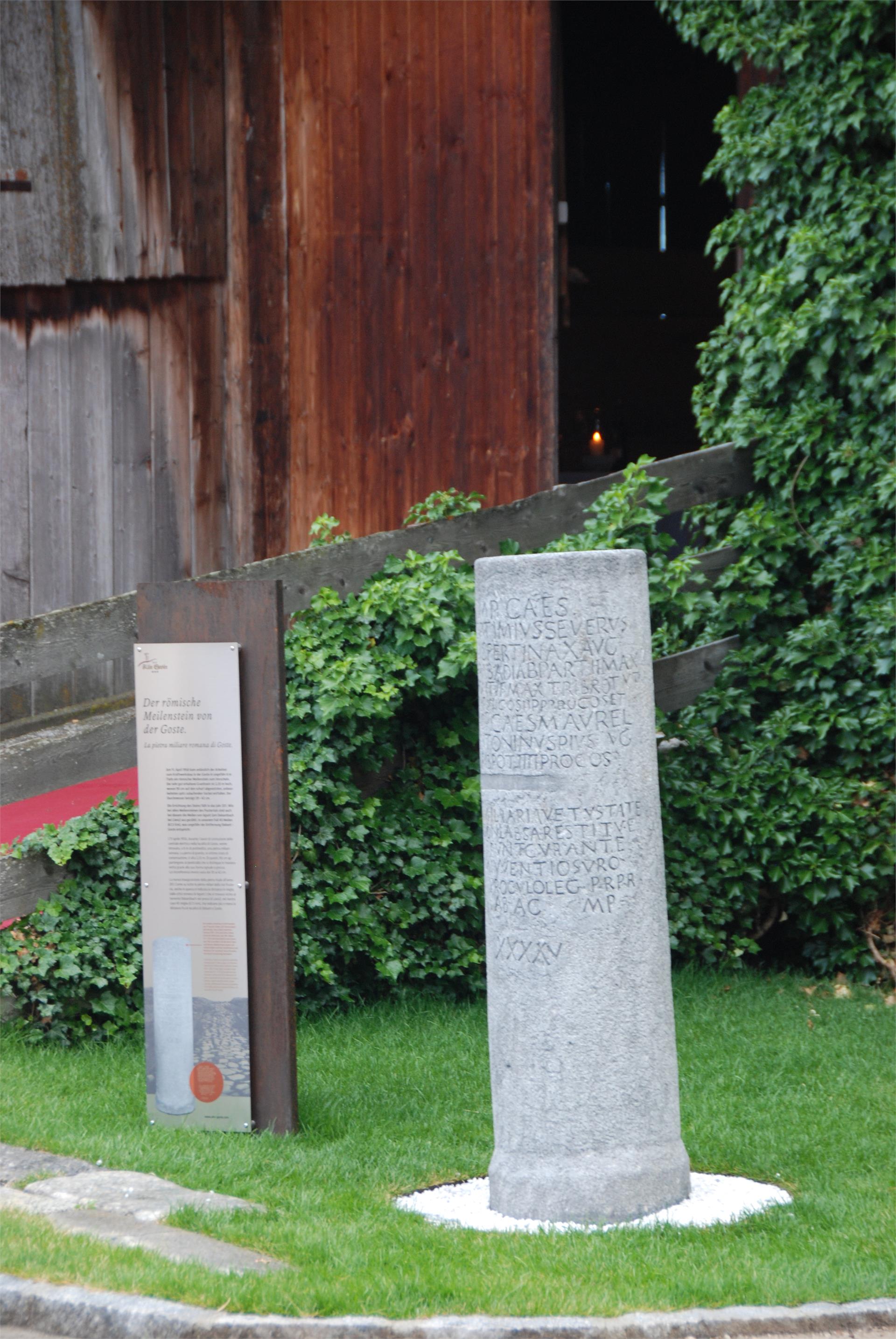 Military stone of the romans Olang/Valdaora 2 suedtirol.info