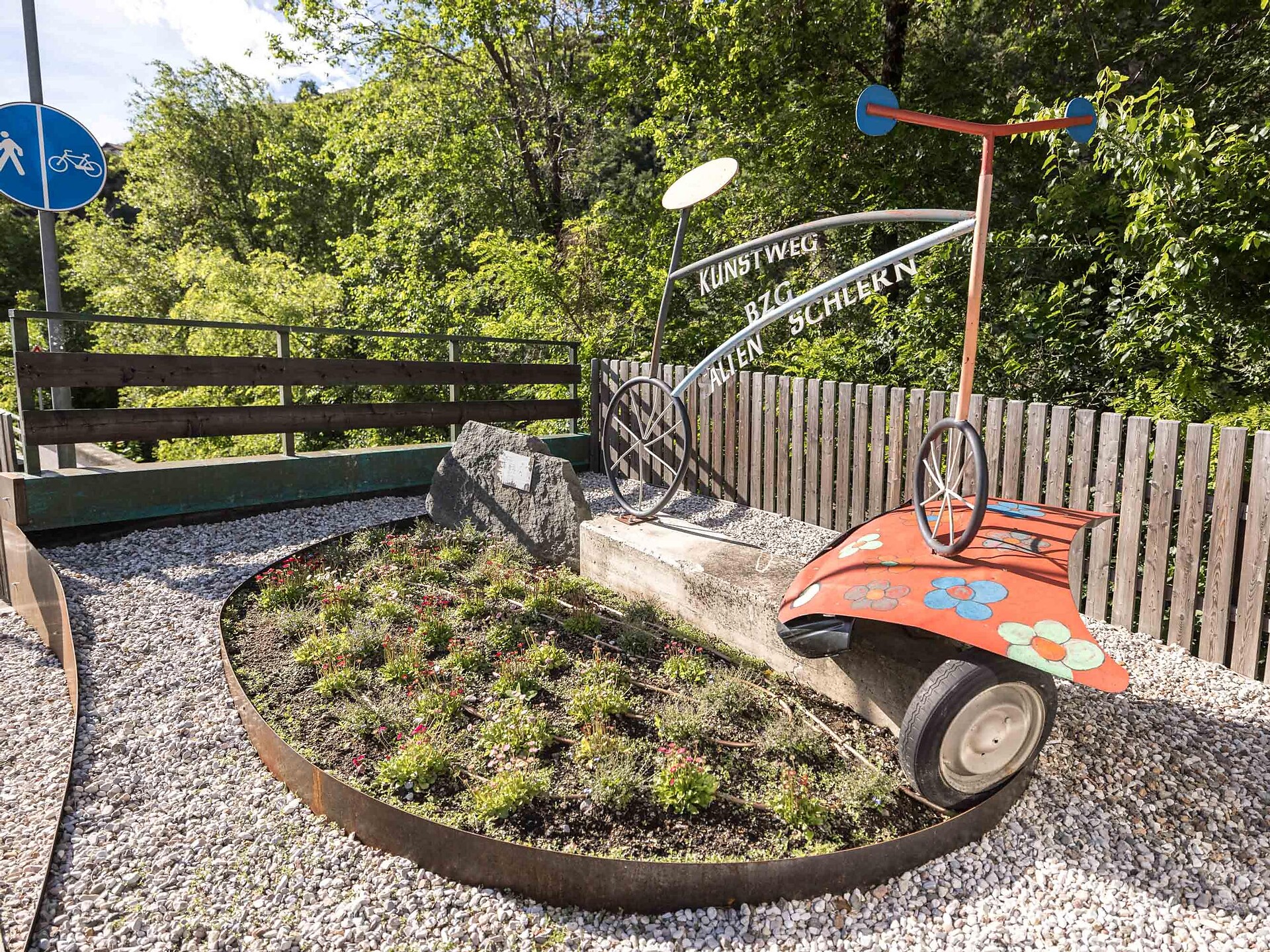 Radkunstweg "Augenreise" Bozen 1 suedtirol.info