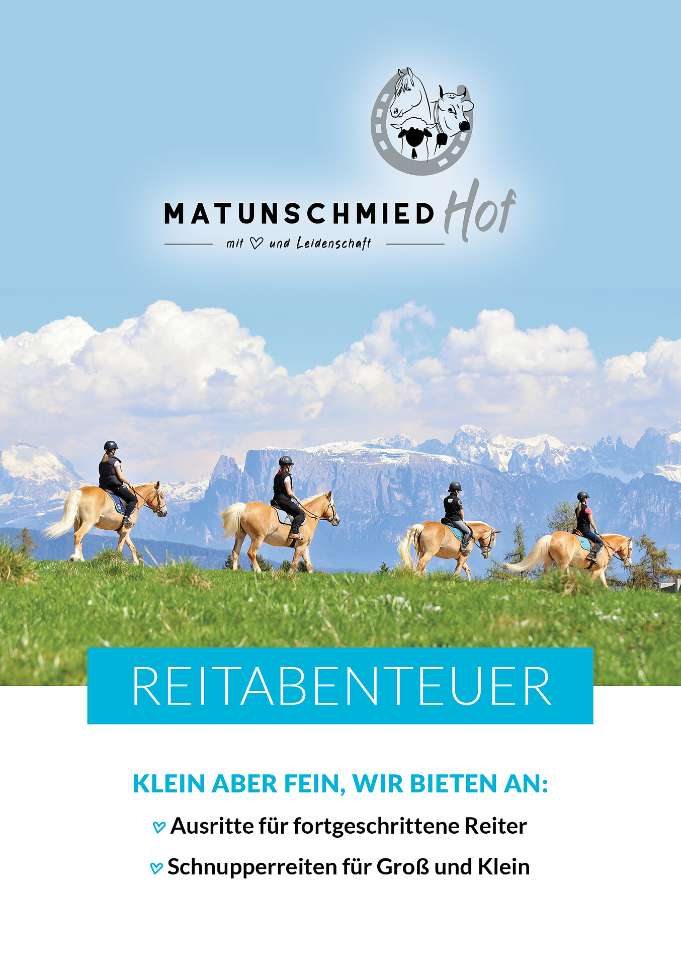 Horseback adventures at the Matunschmied Farm - Bolzano/Bozen and environs - #1 - suedtirol.info