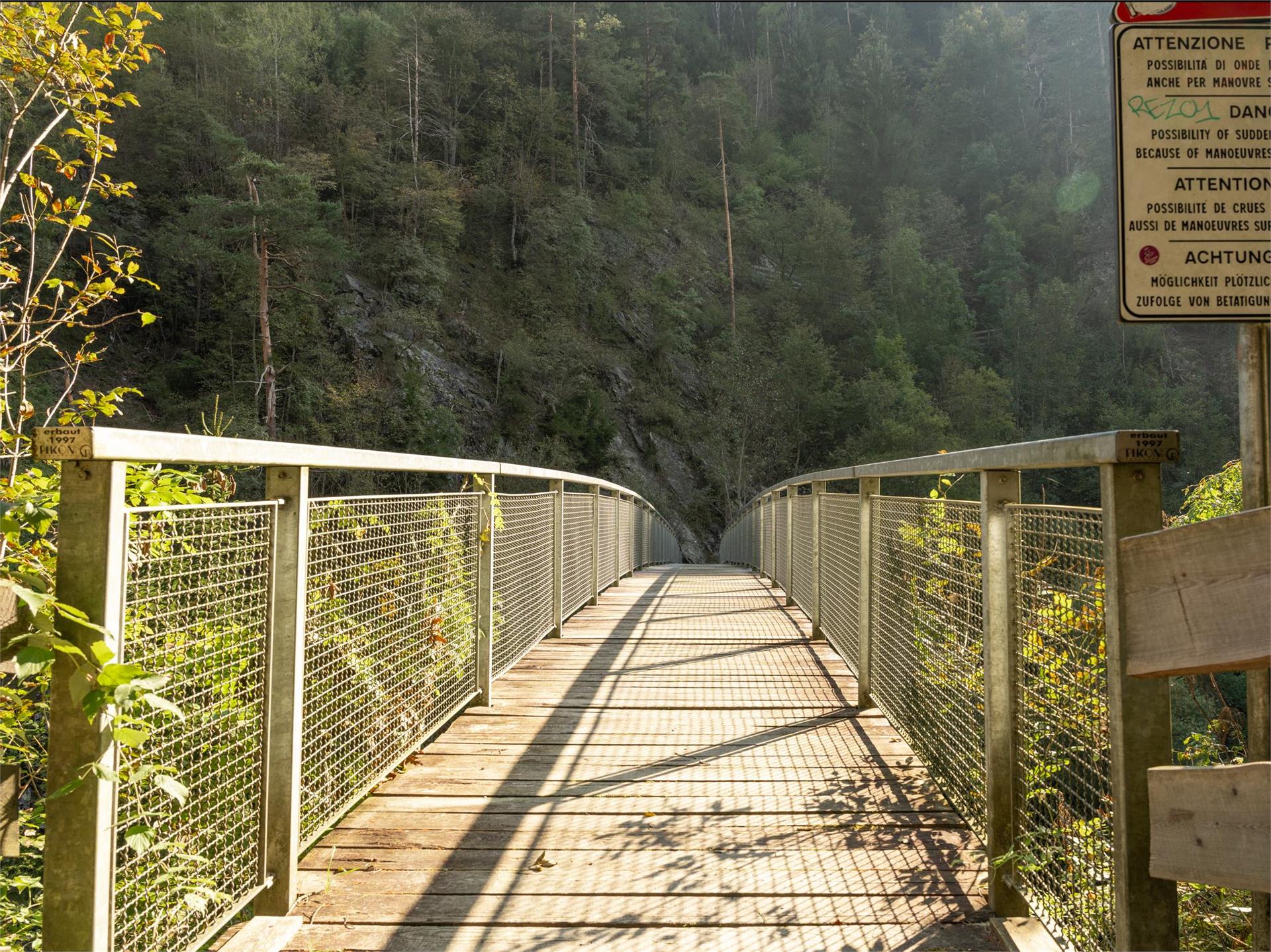 Rienz Gorge Bridge Natz Natz-Schabs/Naz-Sciaves 3 suedtirol.info