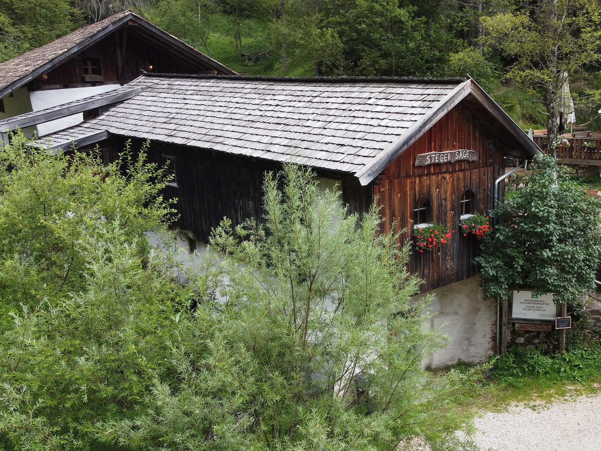 Venetian saw mill "Steger Säge" Tiers am Rosengarten/Tires al Catinaccio 1 suedtirol.info