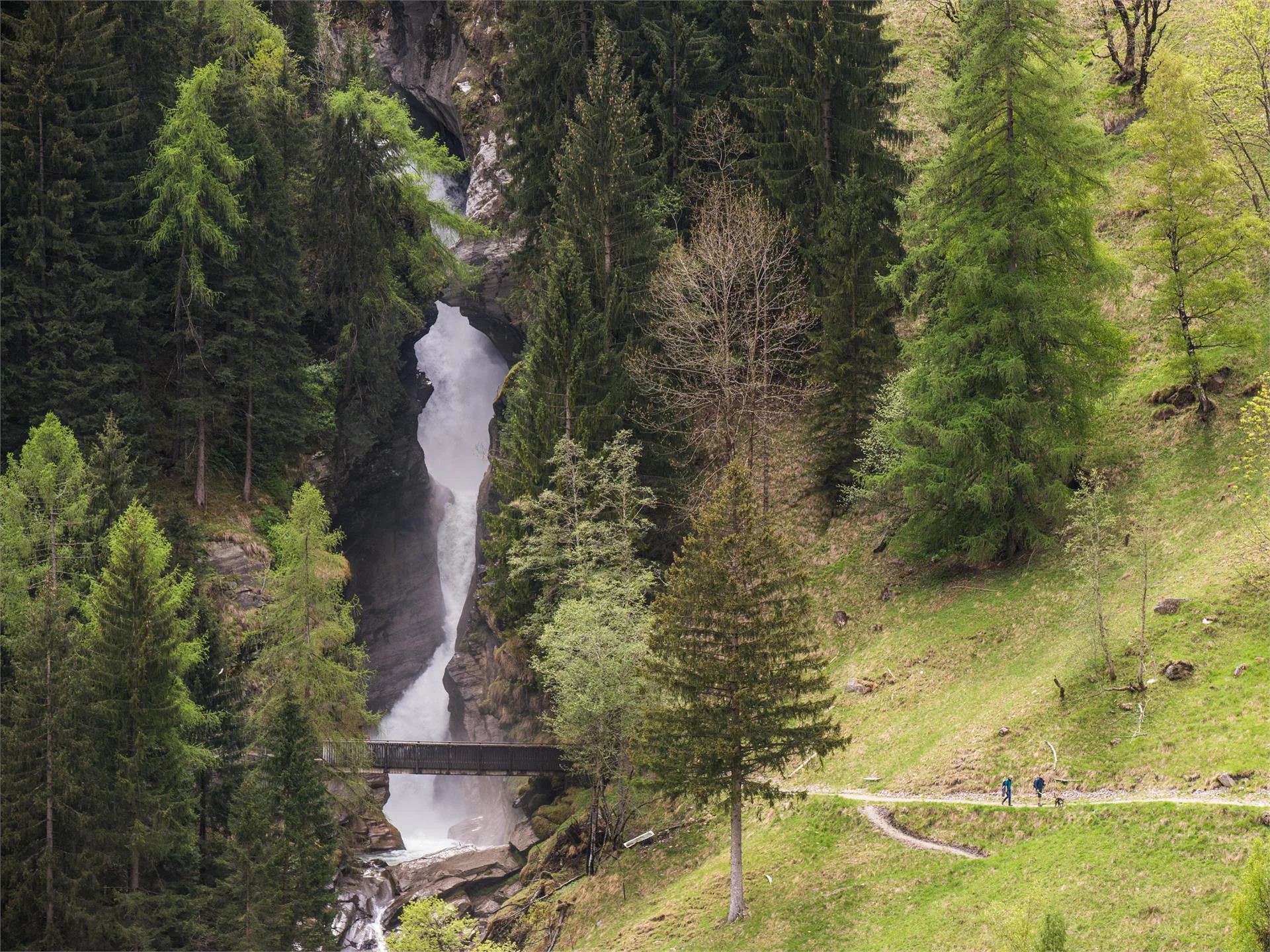 Stieber Waterfall in Moos/Moso Moos in Passeier/Moso in Passiria 2 suedtirol.info