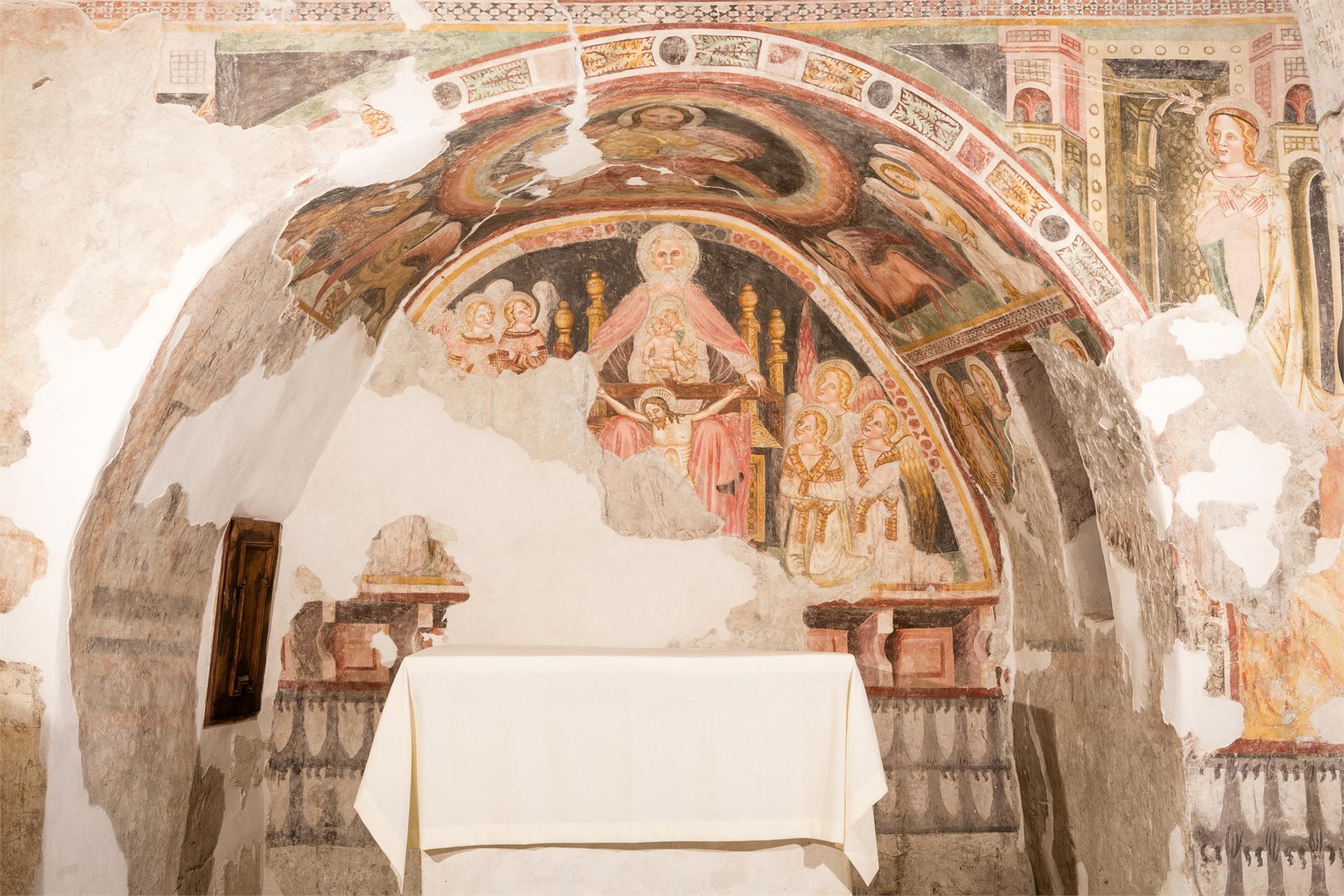 The chapel of the Kastelbell Castle Kastelbell-Tschars/Castelbello-Ciardes 1 suedtirol.info