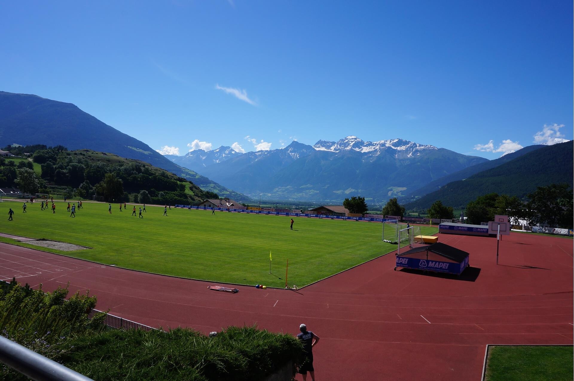 Sports field in the sport and health centre Sportwell Mals/Malles 1 suedtirol.info