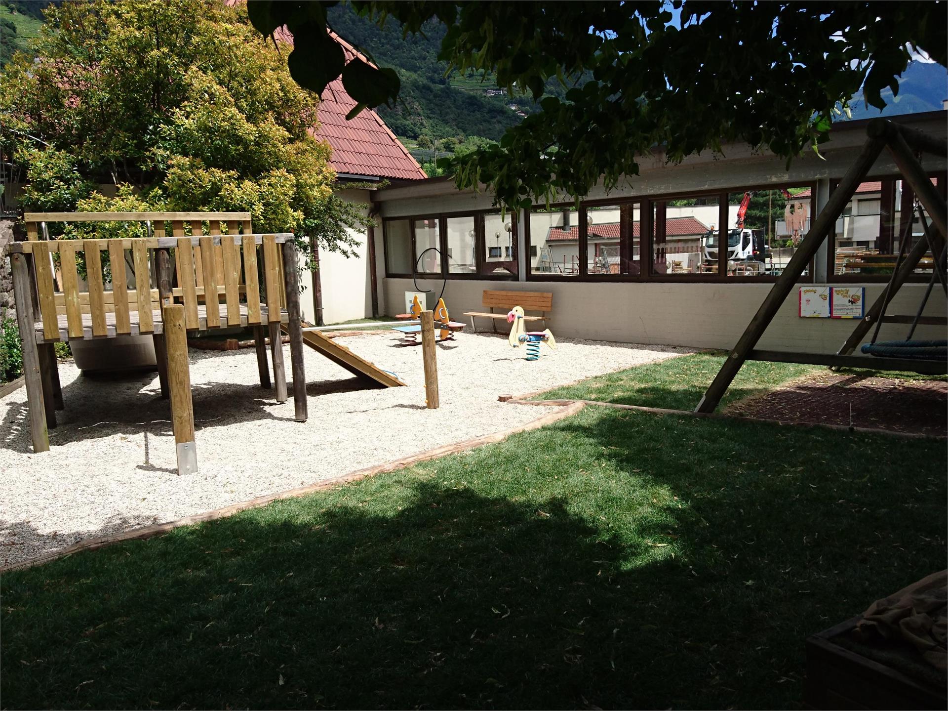 Playground next to the Thalguterhaus Algund/Lagundo 1 suedtirol.info