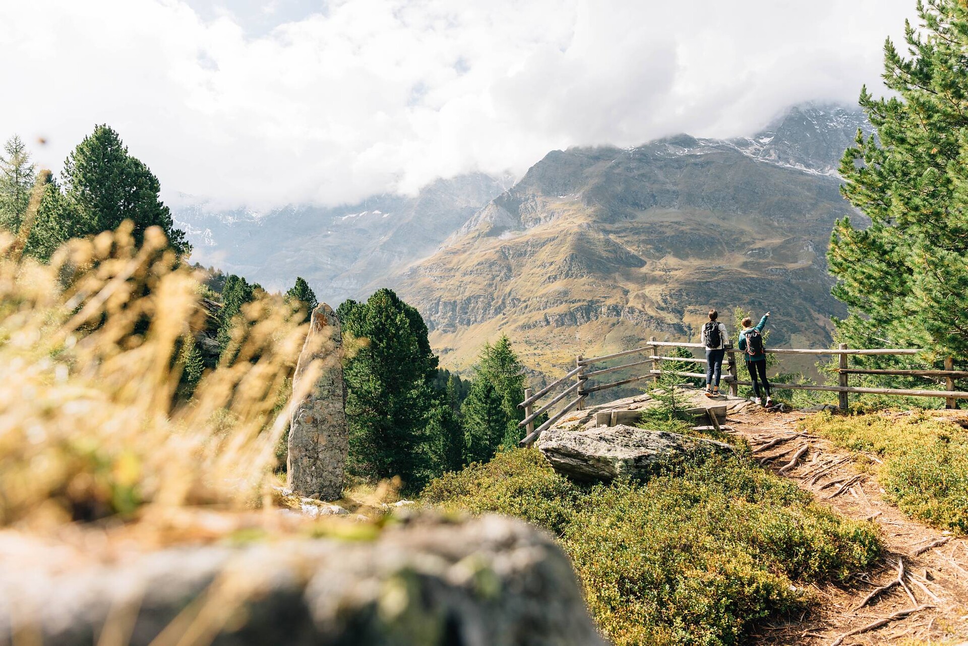 Steinlabyrinth-Rundweg in Pfelders - Meran und Umgebung - #4 - suedtirol.info