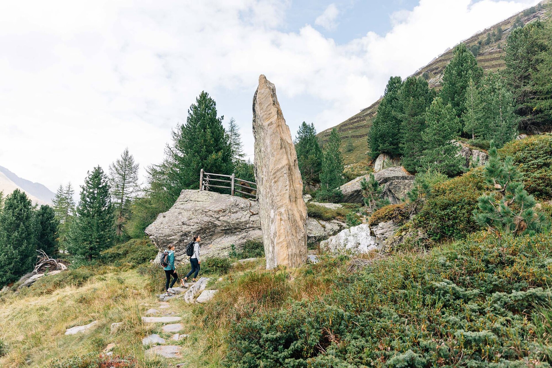 Steinlabyrinth-Rundweg in Pfelders - Meran und Umgebung - #11 - suedtirol.info