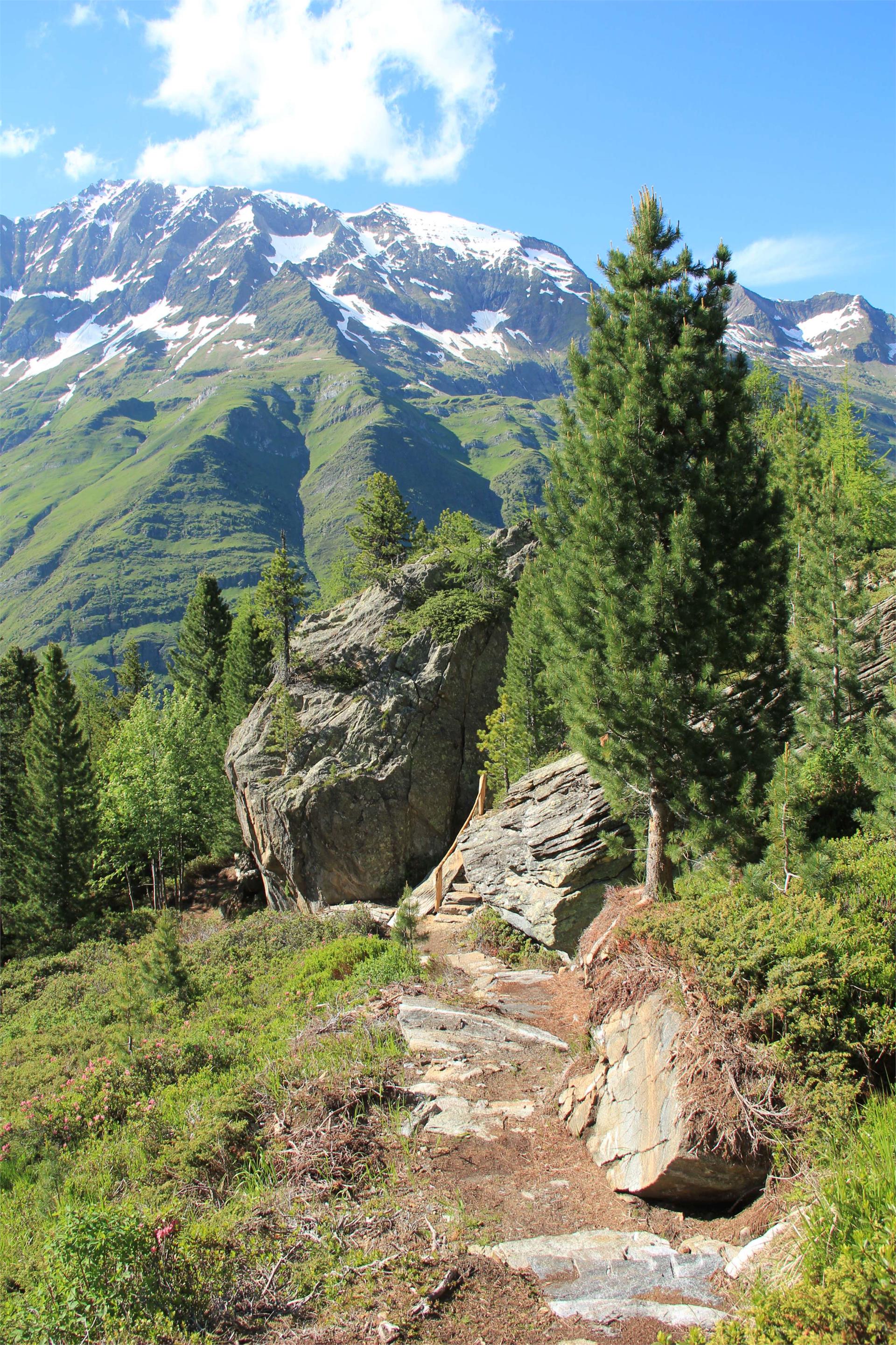 Steinlabyrinth-Rundweg in Pfelders Moos in Passeier 5 suedtirol.info