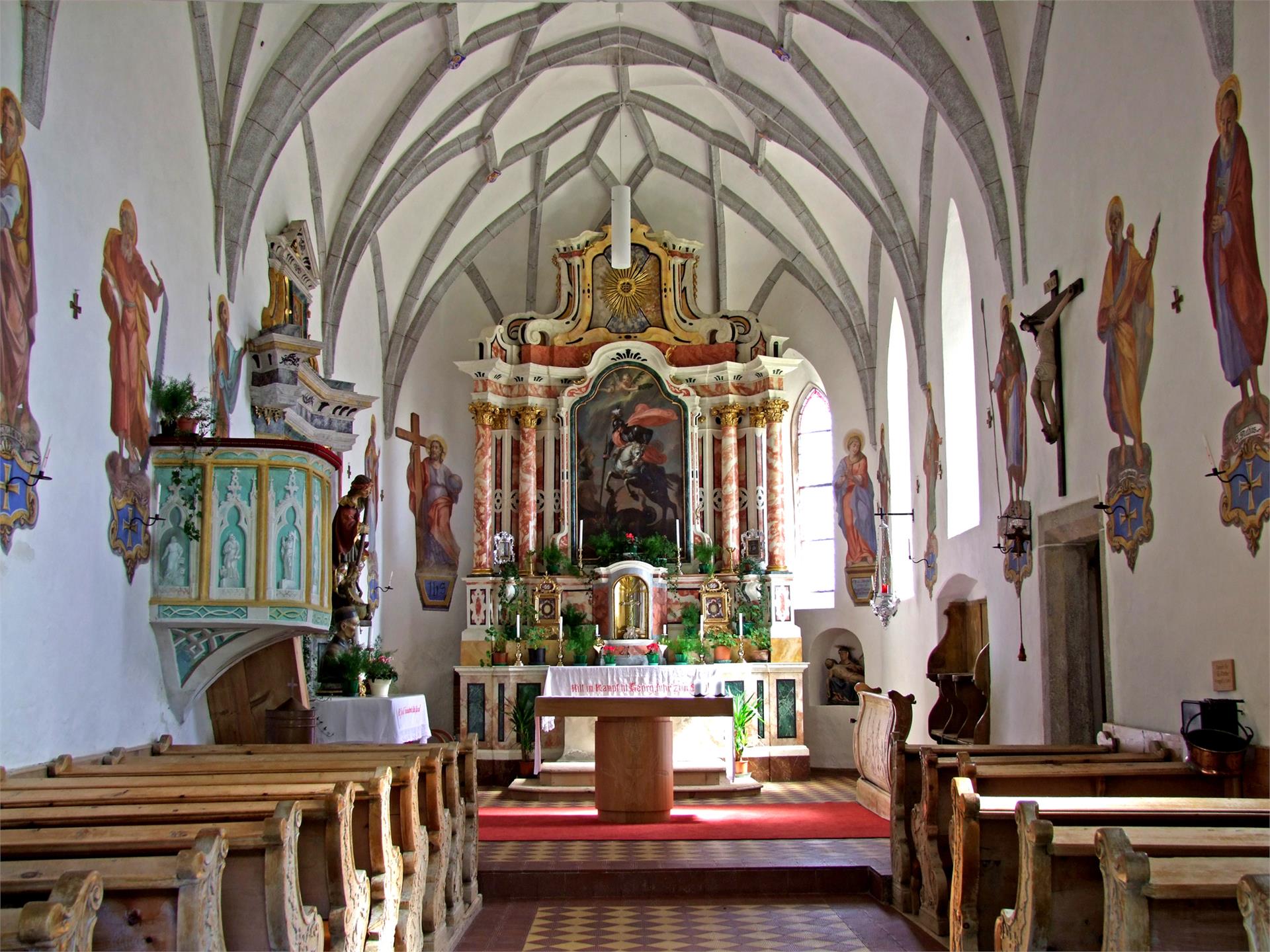 Chiesa San Giorgio a Snodres Velturno 2 suedtirol.info