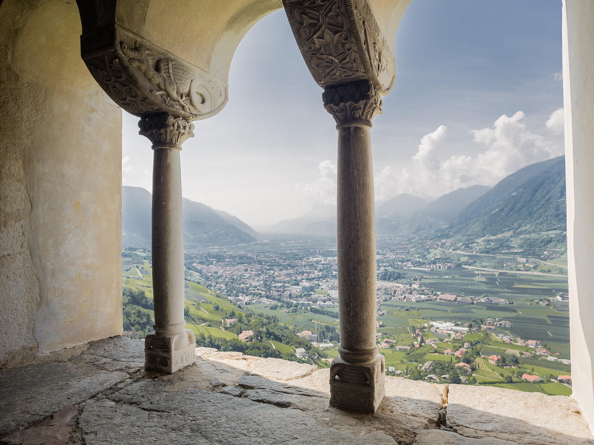 View from the castles window